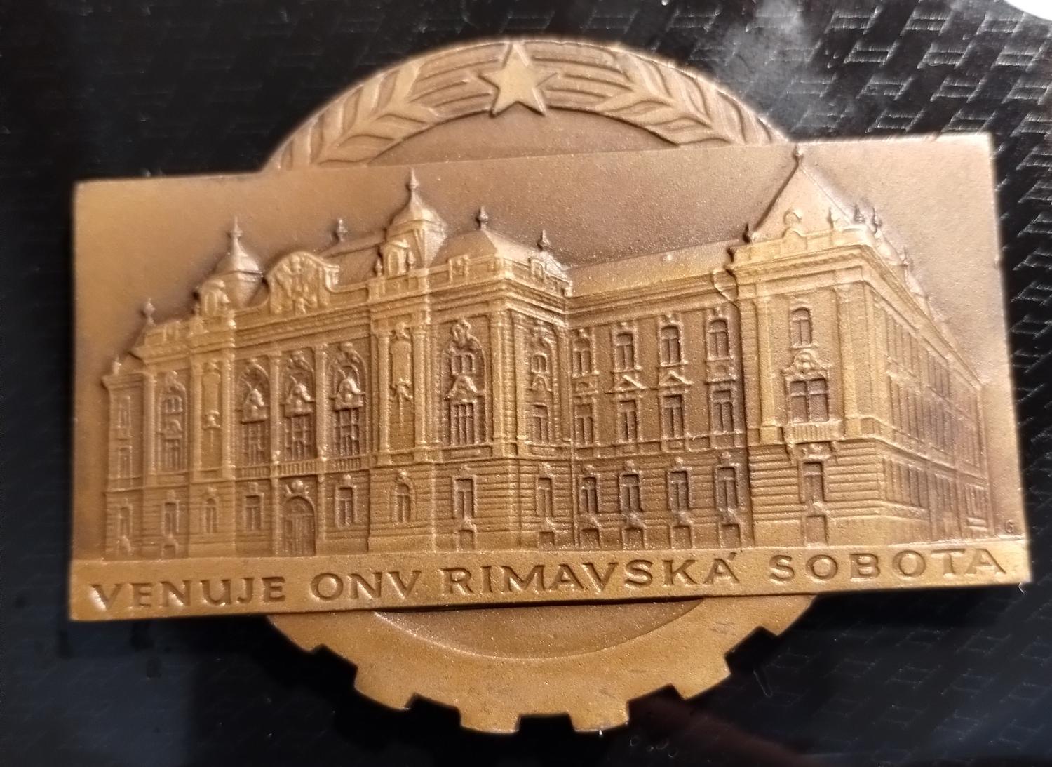 Predná strana - ONV Rimavská Sobota