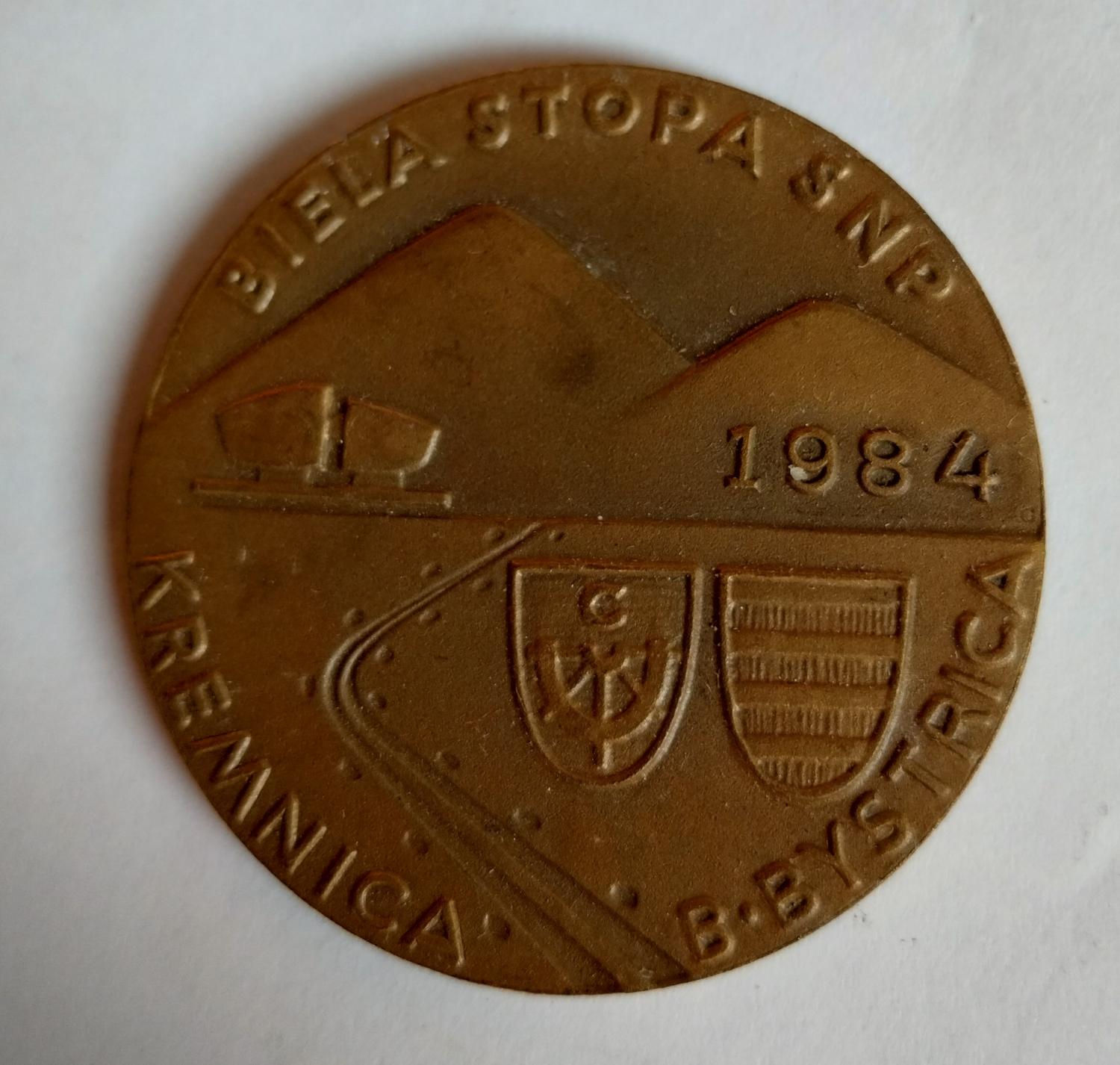 Predná strana - Biela stopa SNP 1984