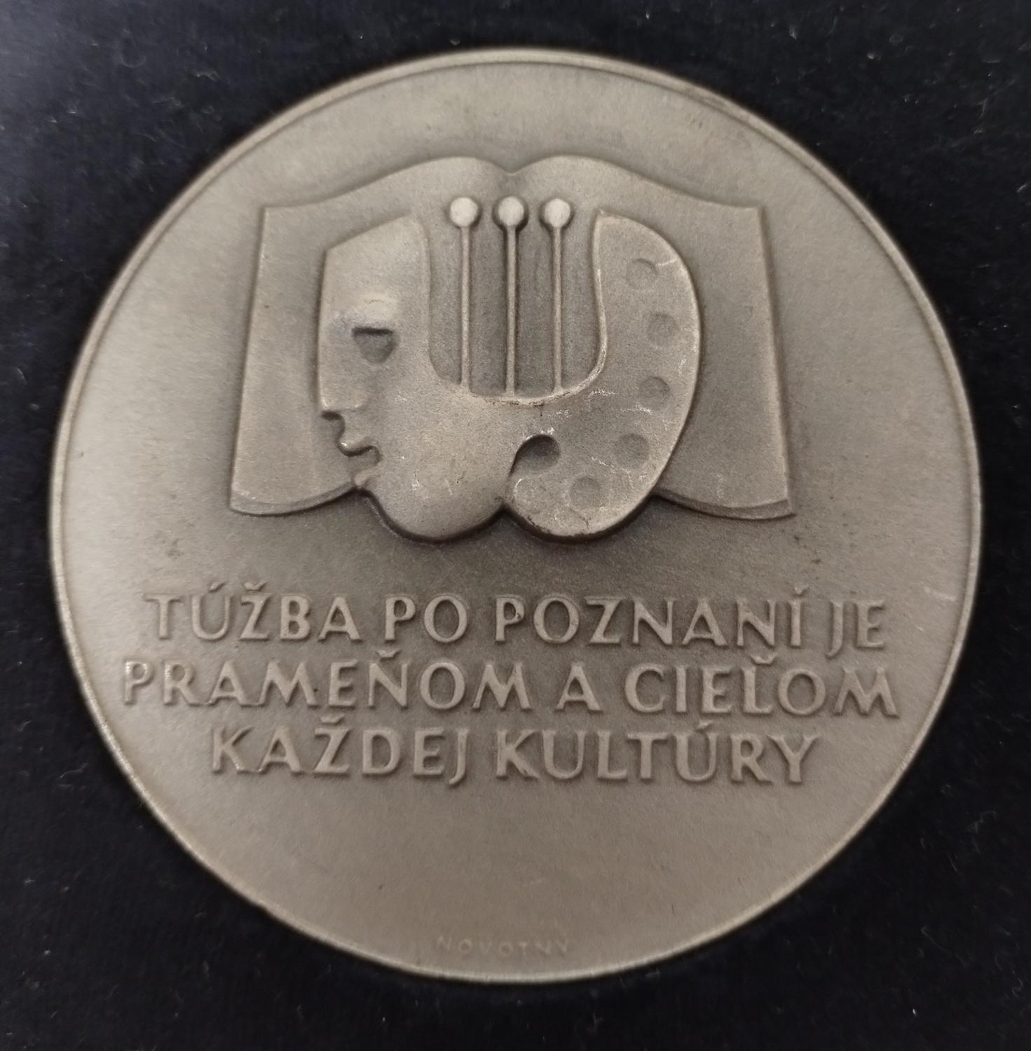 Zadná strana - Matica Slovenská 125 výročie