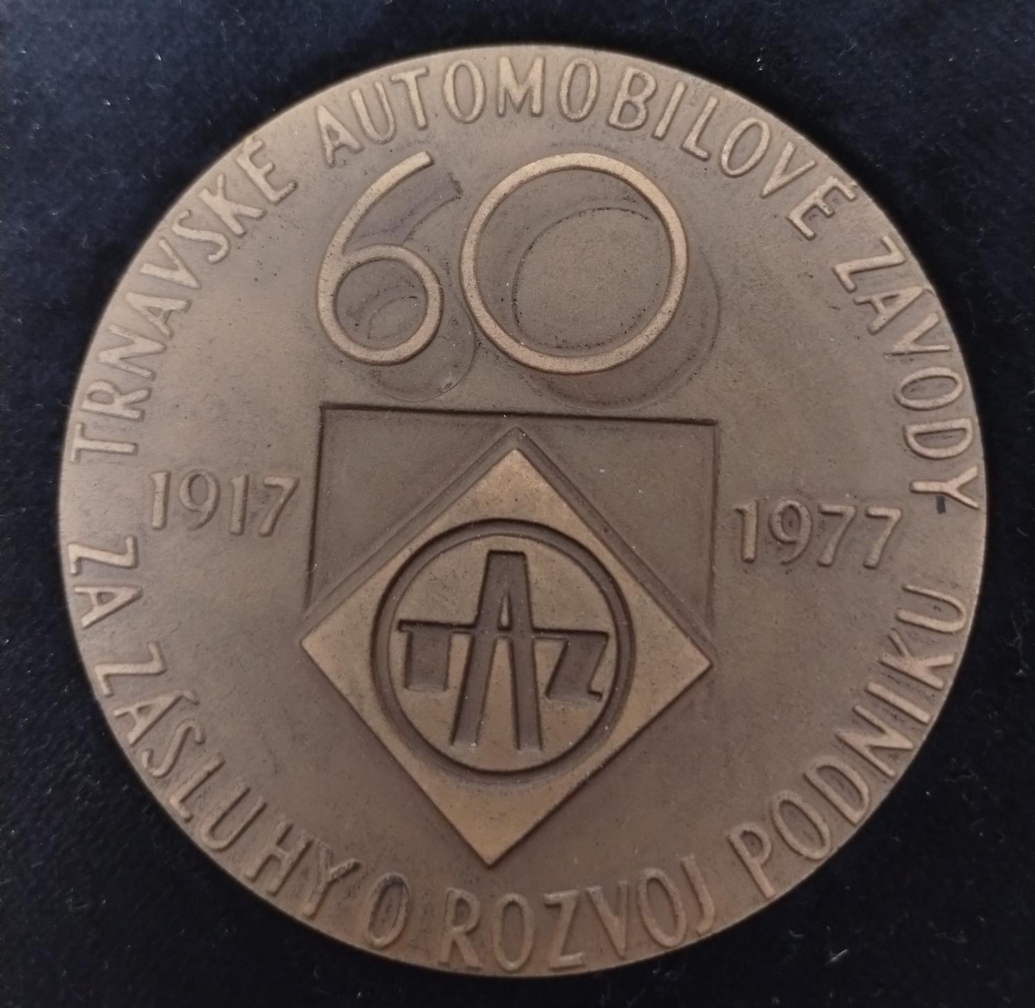 Predná strana - TAZ Trnava 60 výročie