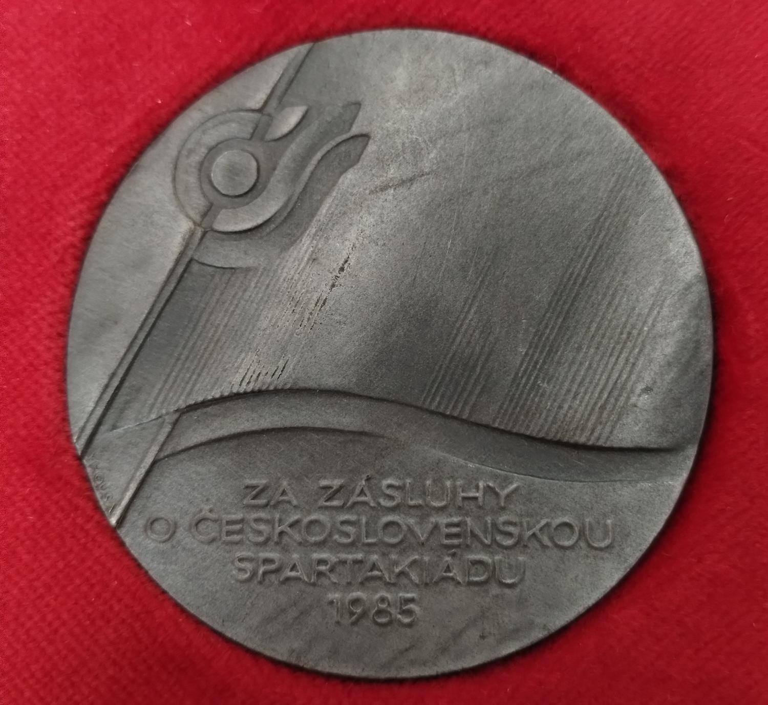 Predná strana - Československá Spartakiáda