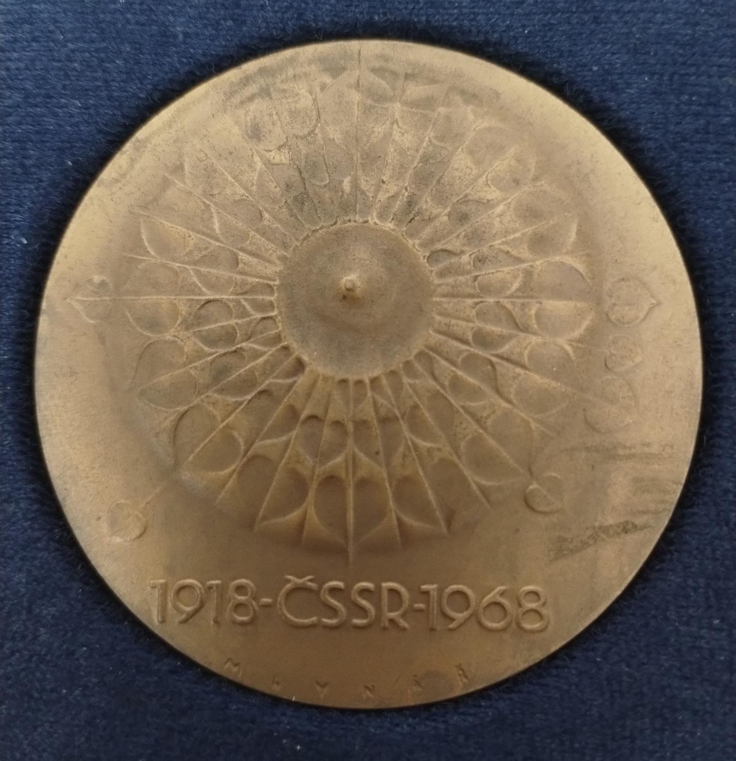 Predná strana - ČSSR 50 let