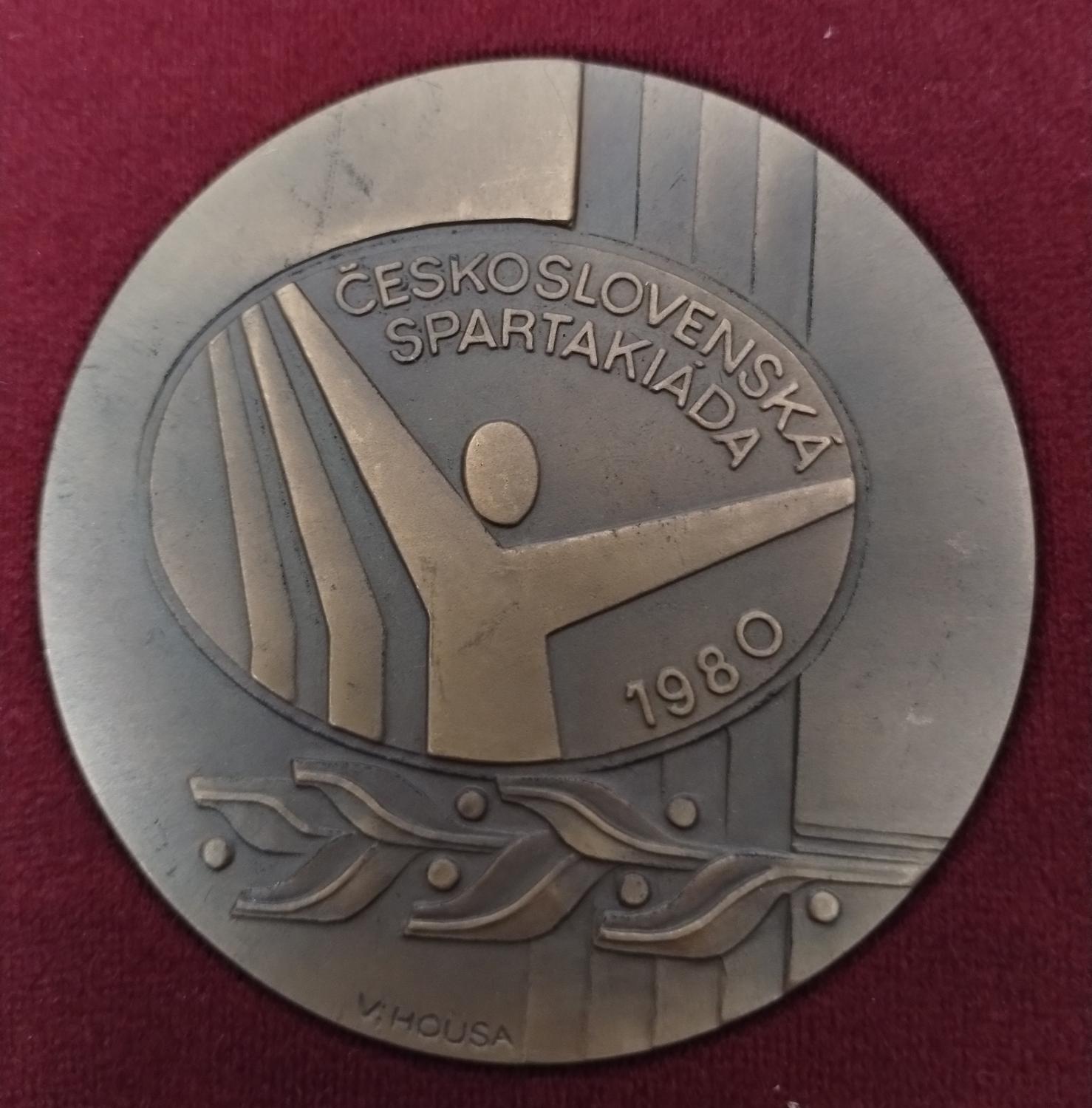 Predná strana - Československá Spartakiáda 80
