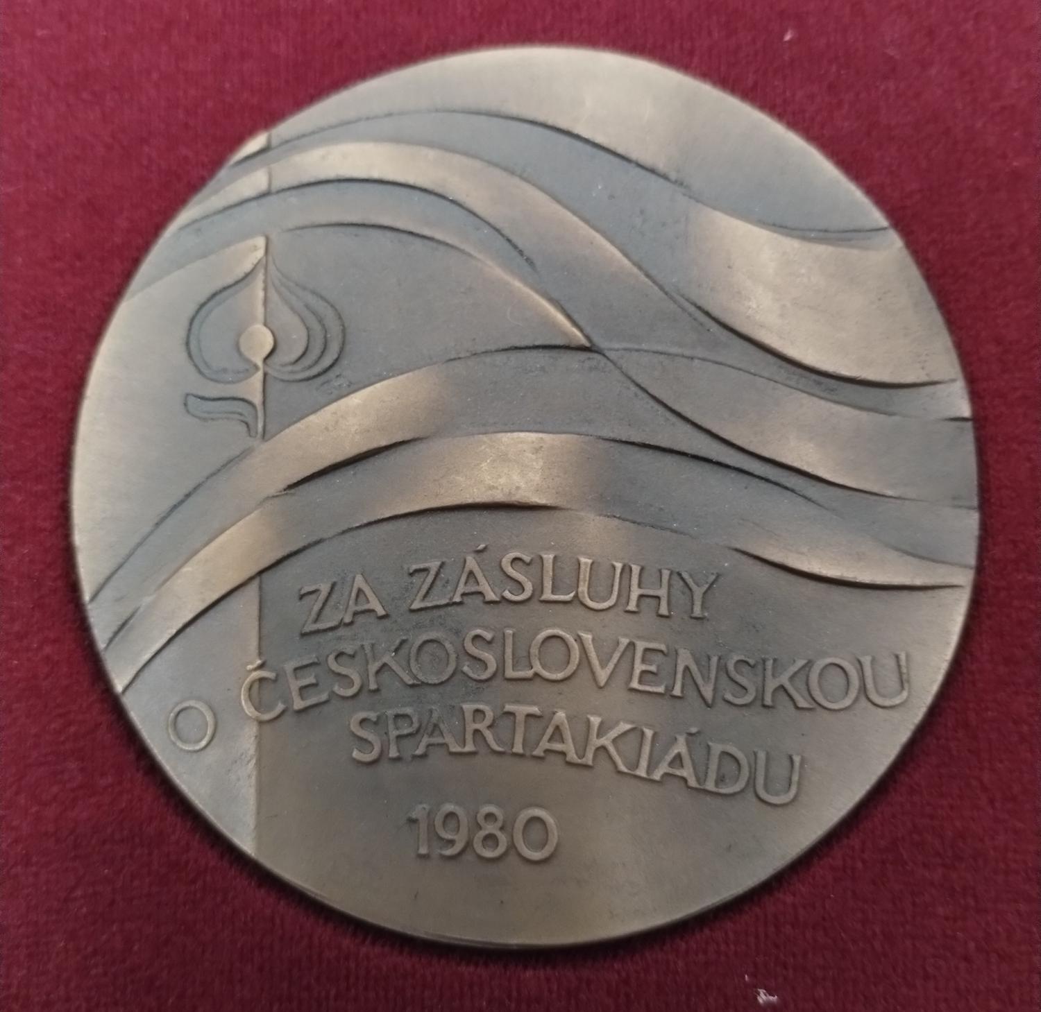Zadná strana - Československá Spartakiáda 80