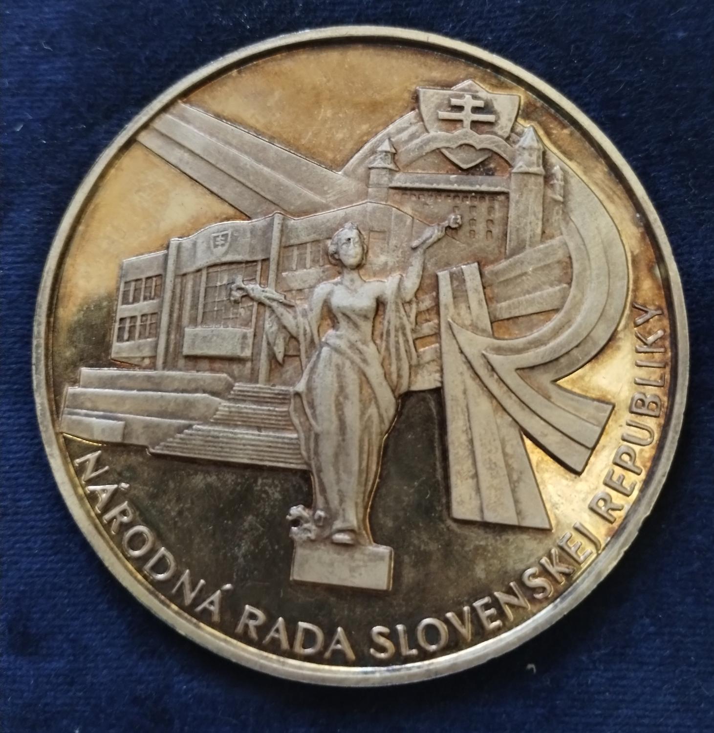 Predná strana - Národná rada Slovenskej republiky 160 výročie