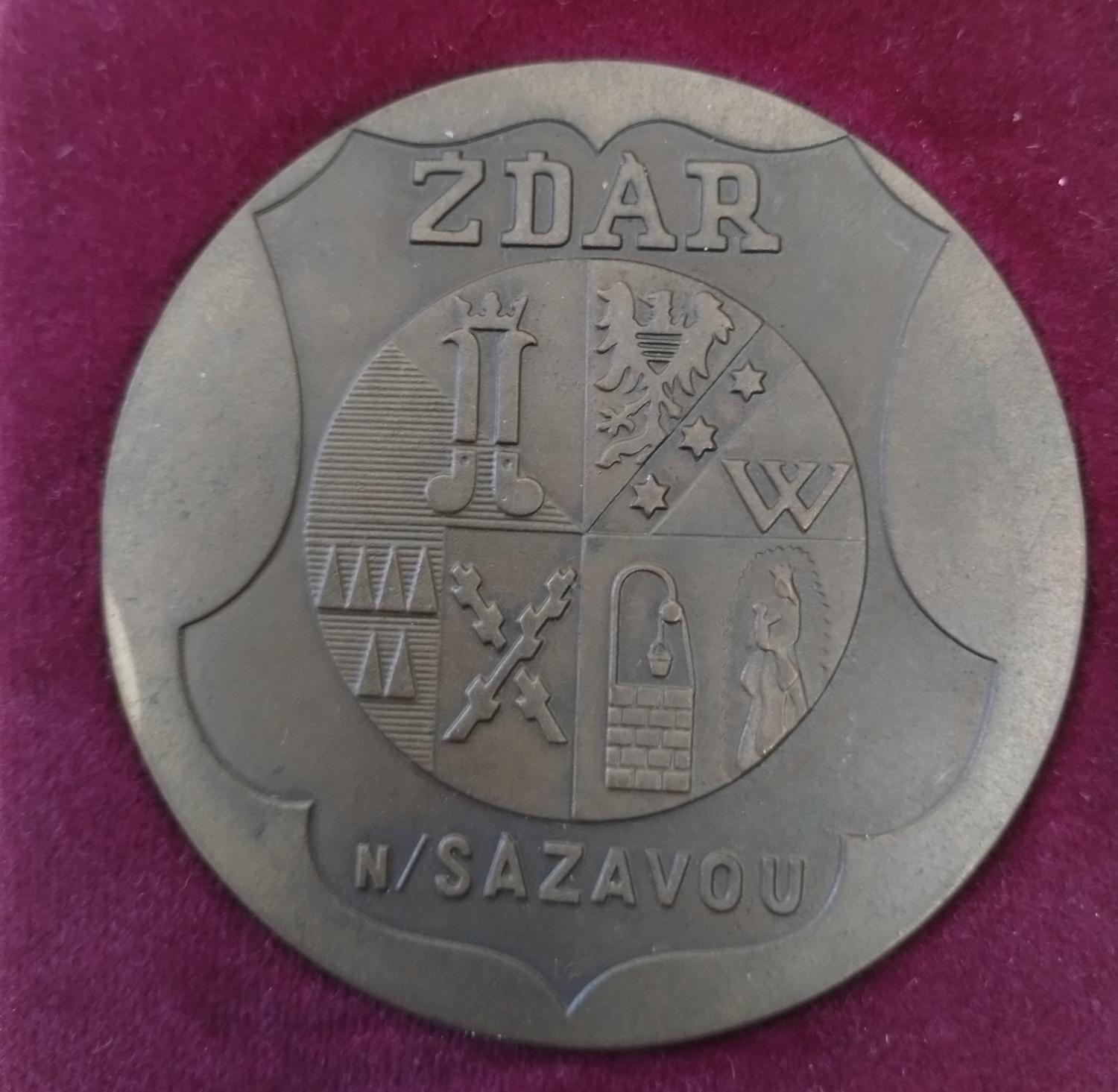 Zadná strana - Novému občanovi mesta Žďár nad Sazavou