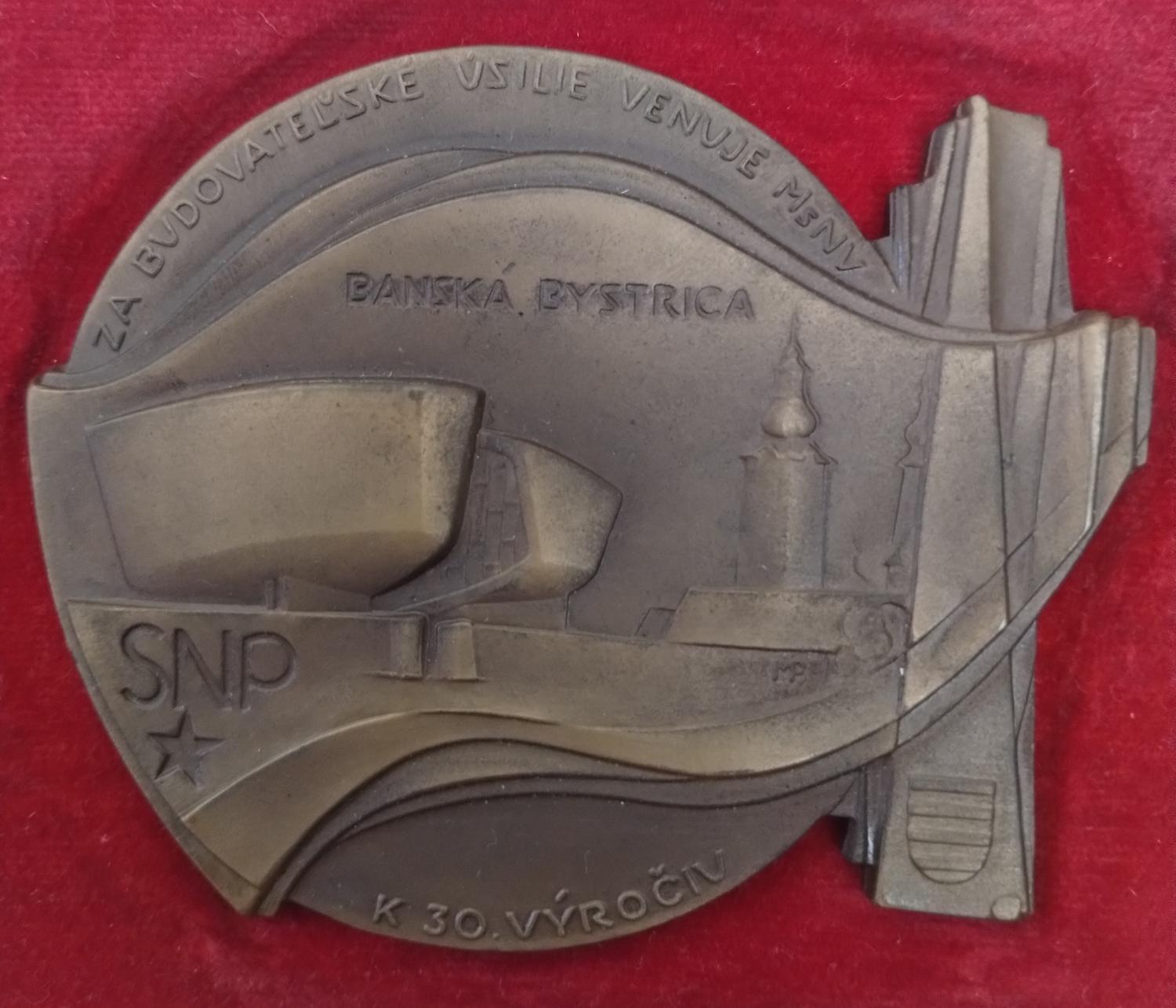 Predná strana - K 30 výročiu SNP Banská Bystrica