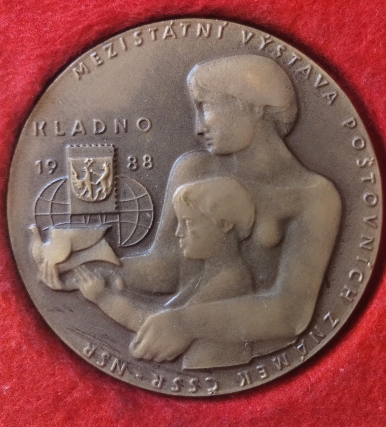Predná strana - Výstava poštovních známek Kladno
