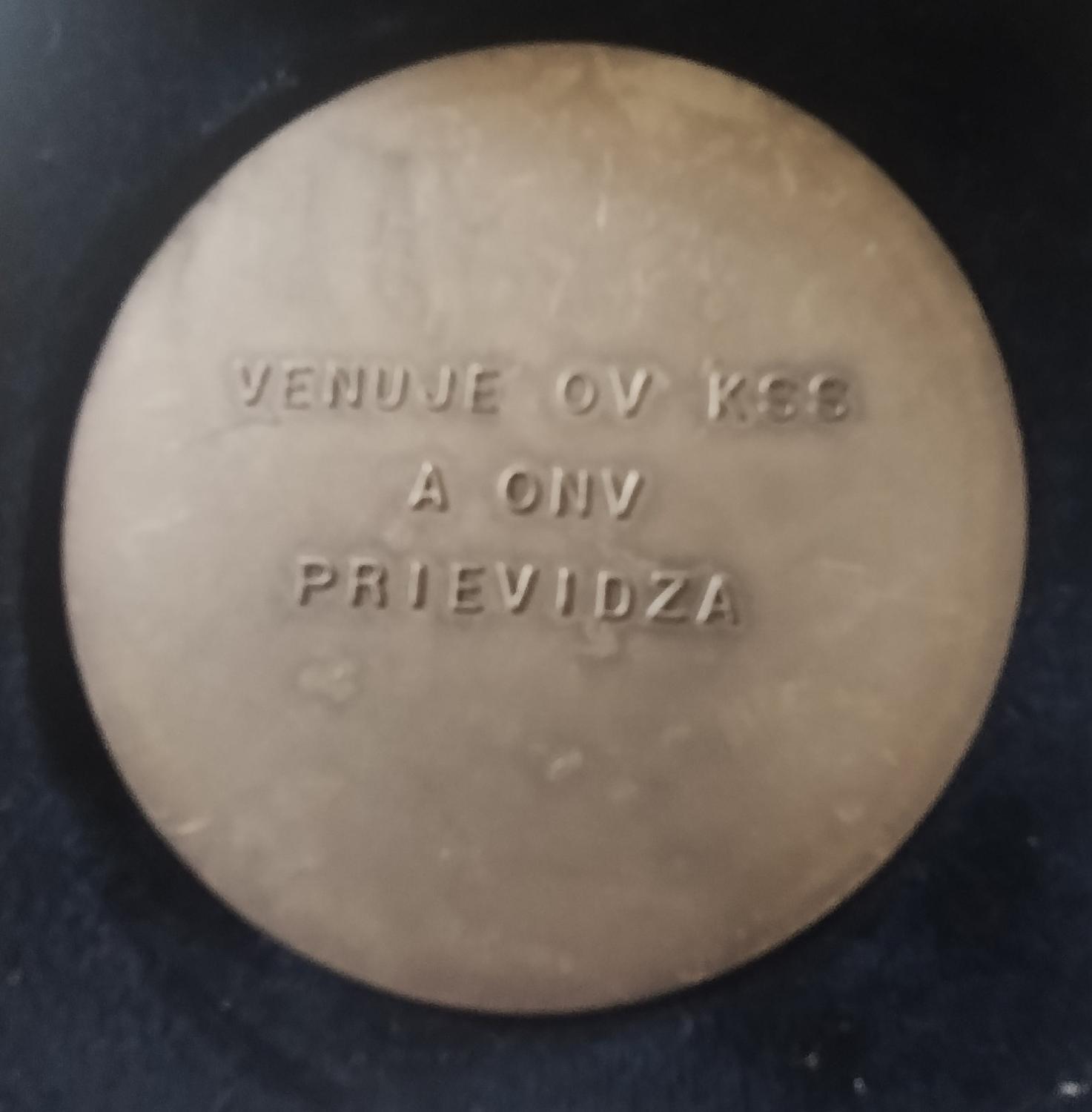 Zadná strana - SNP Prievidza 40 výročie