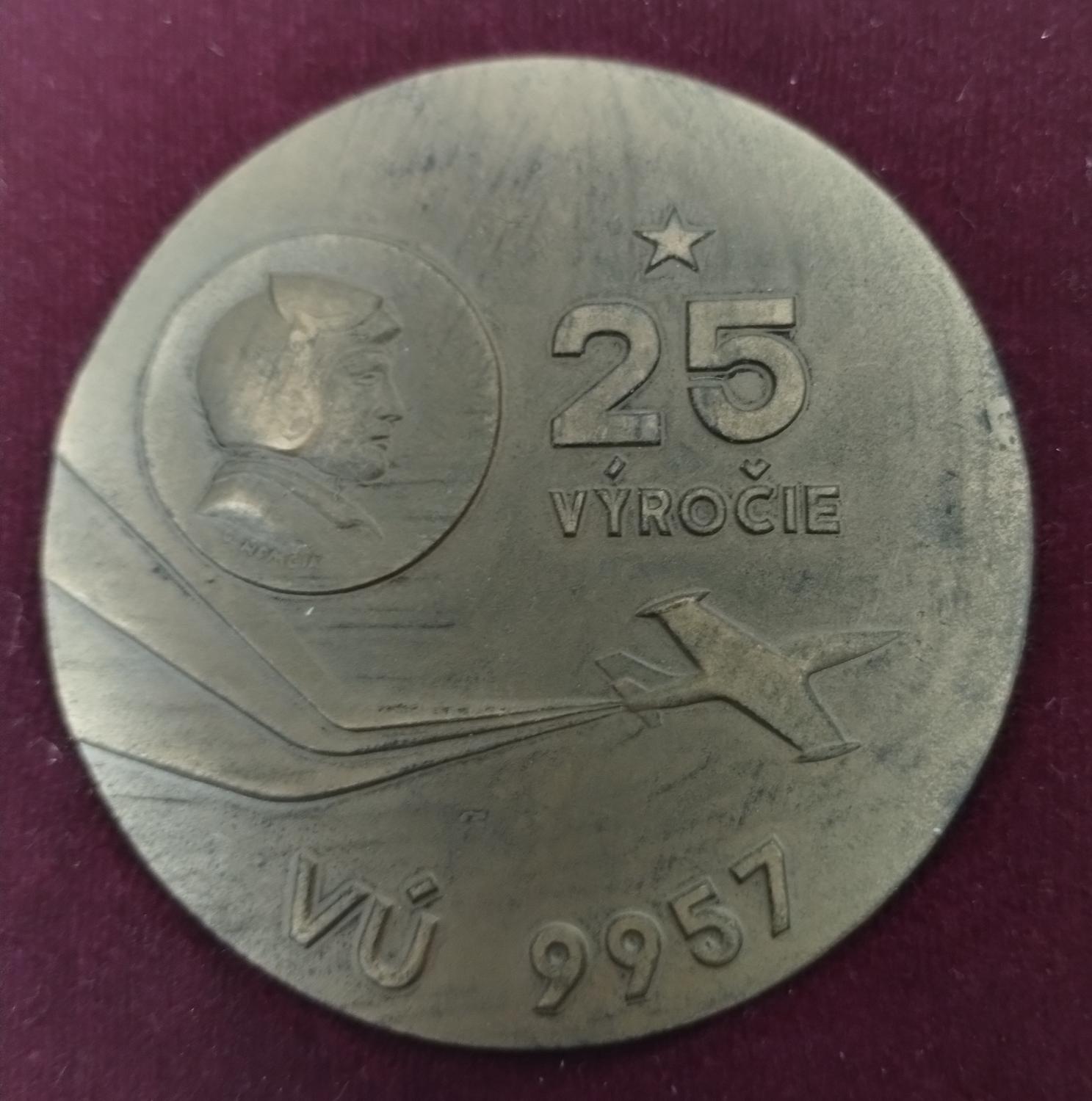 Predná strana - VÚ 9957 25 výročie