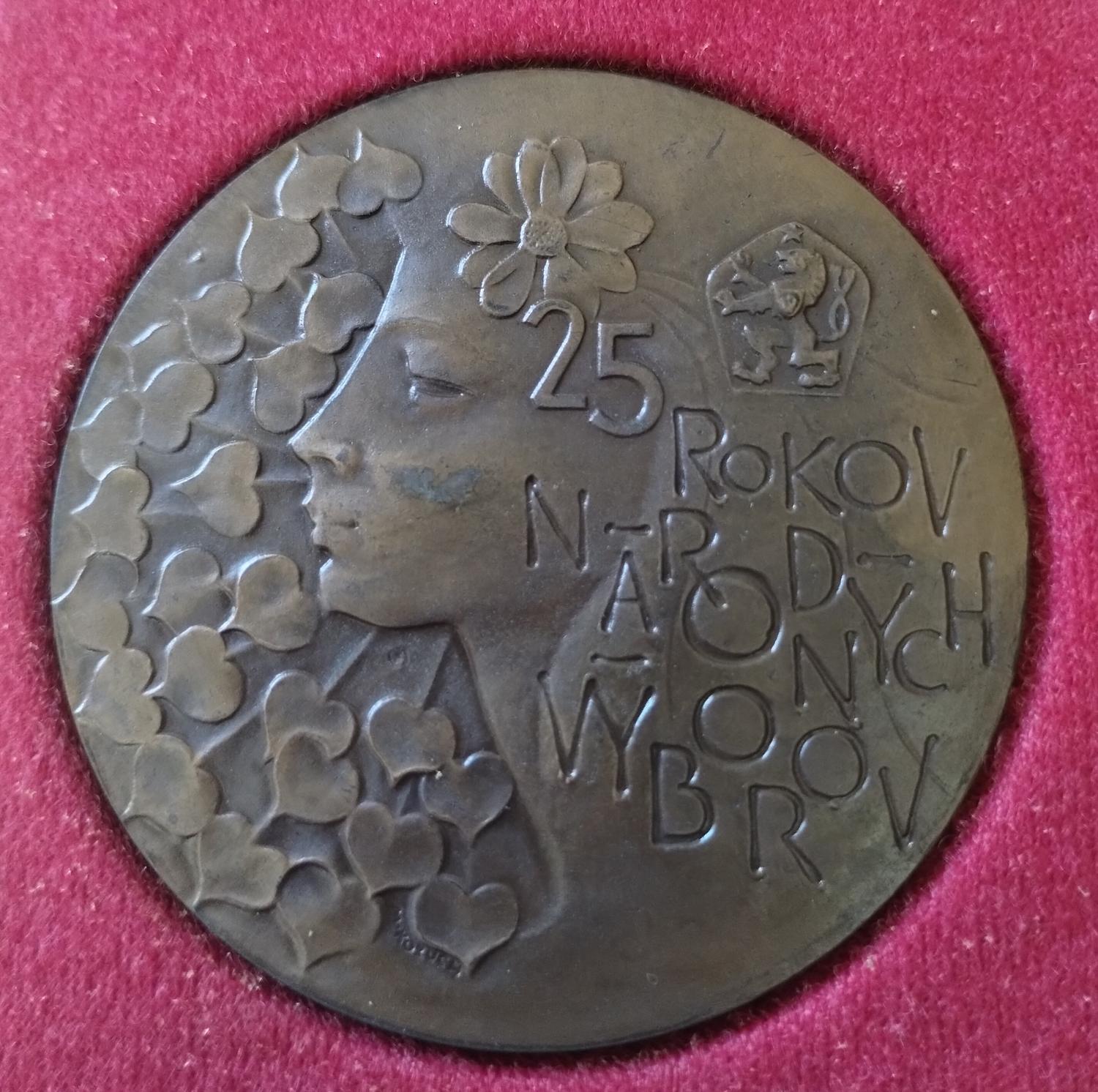 Predná strana - Národné výbory 25 rokov