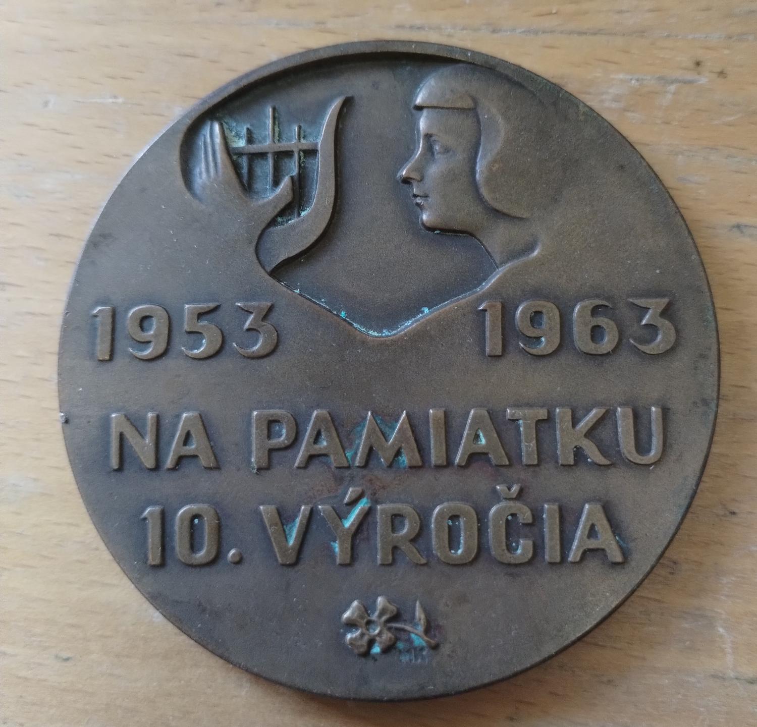 Zadná strana - Detský spevácky zbor ČS rozhlasu Bratislava 10 výročie