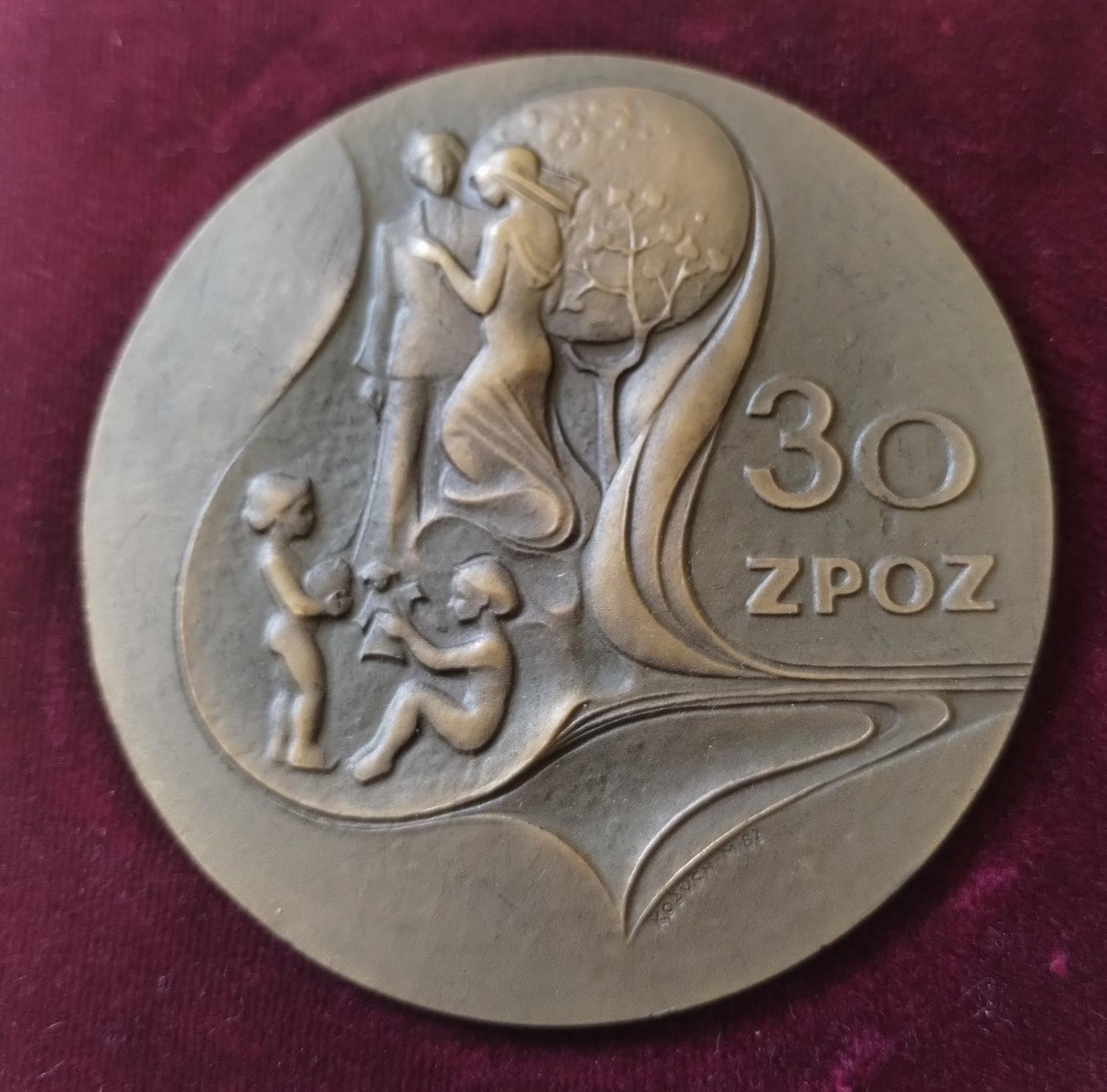 Predná strana - ZPOZ 30 rokov