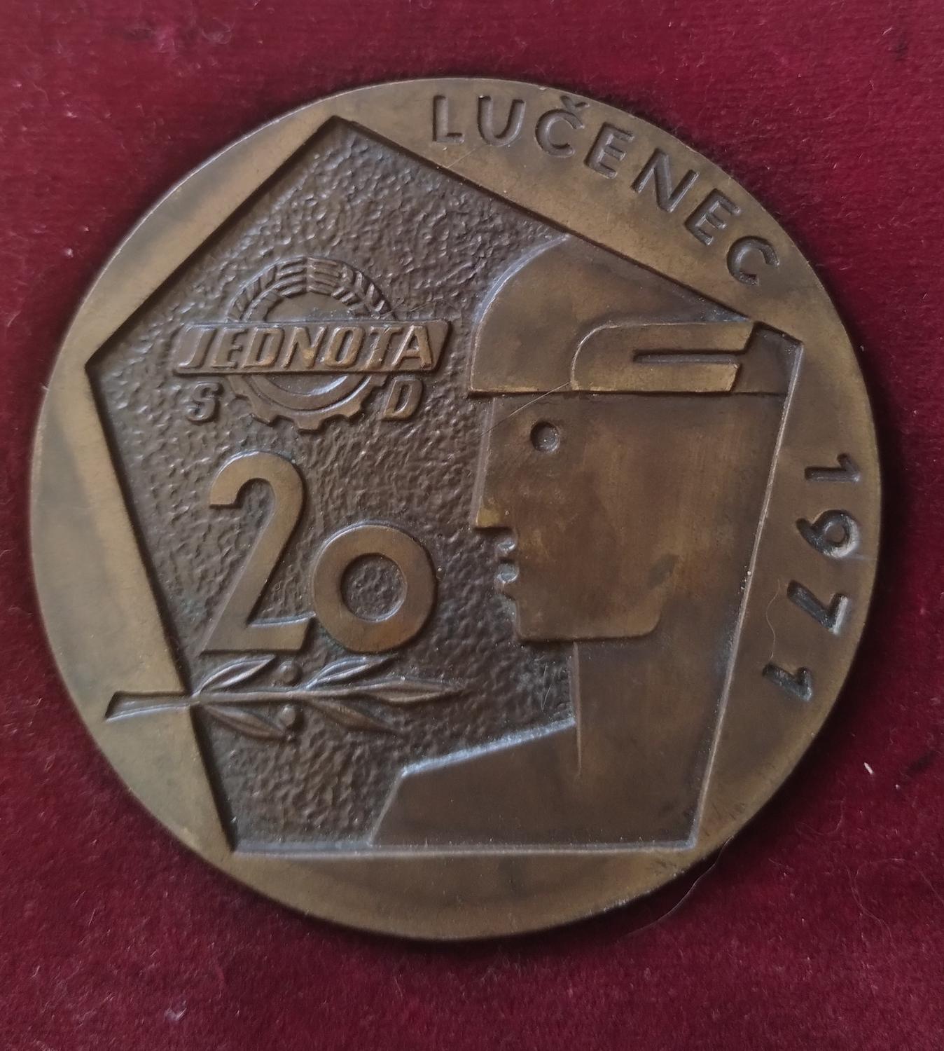 Predná strana - Jednota Lučenec