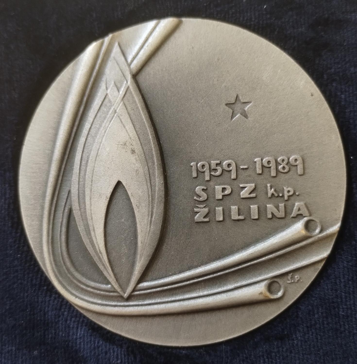 Predná strana - SPZ Žilina 30 výročie