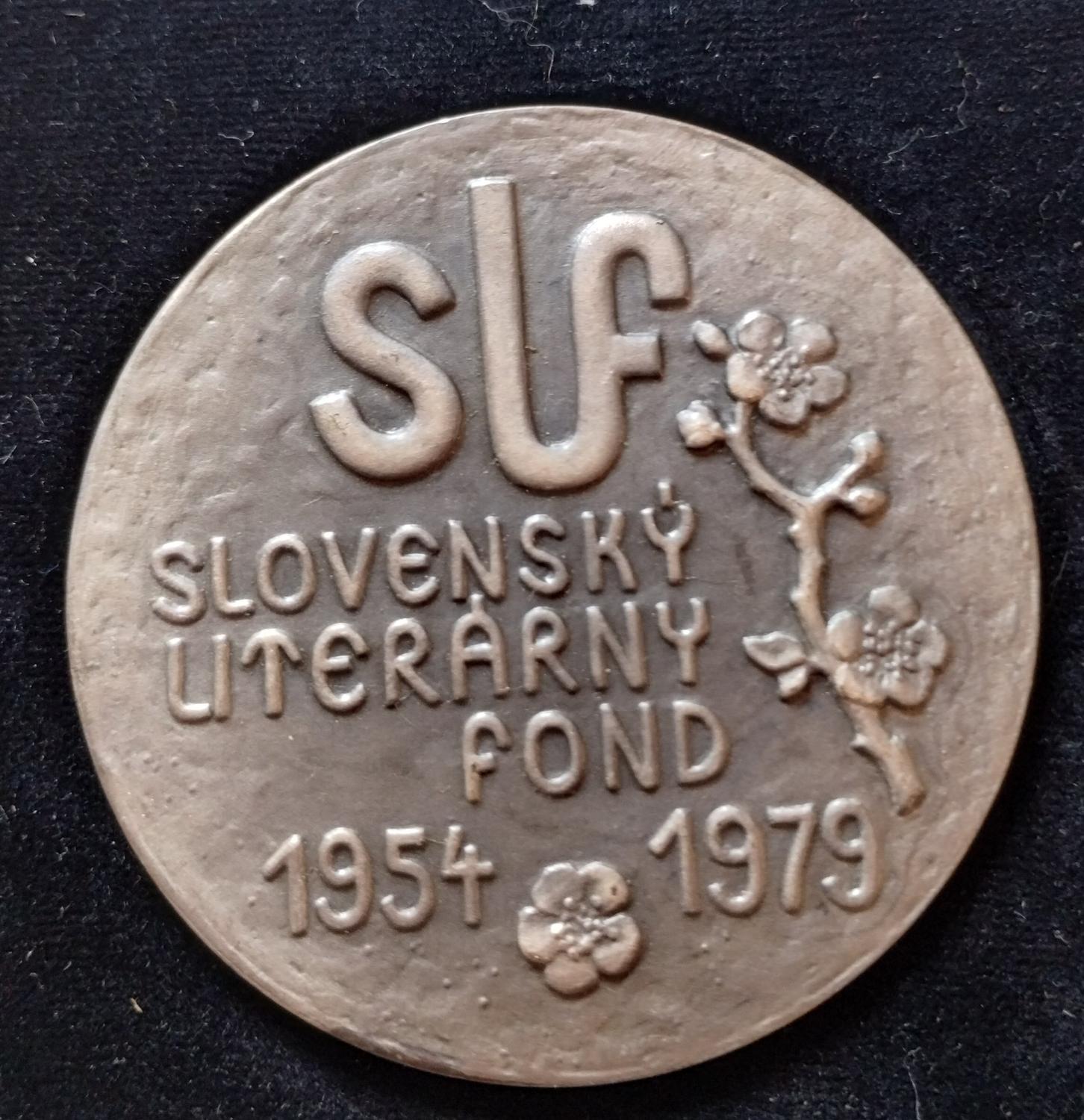 Zadná strana - Slovenský literárny fond 25 výročie