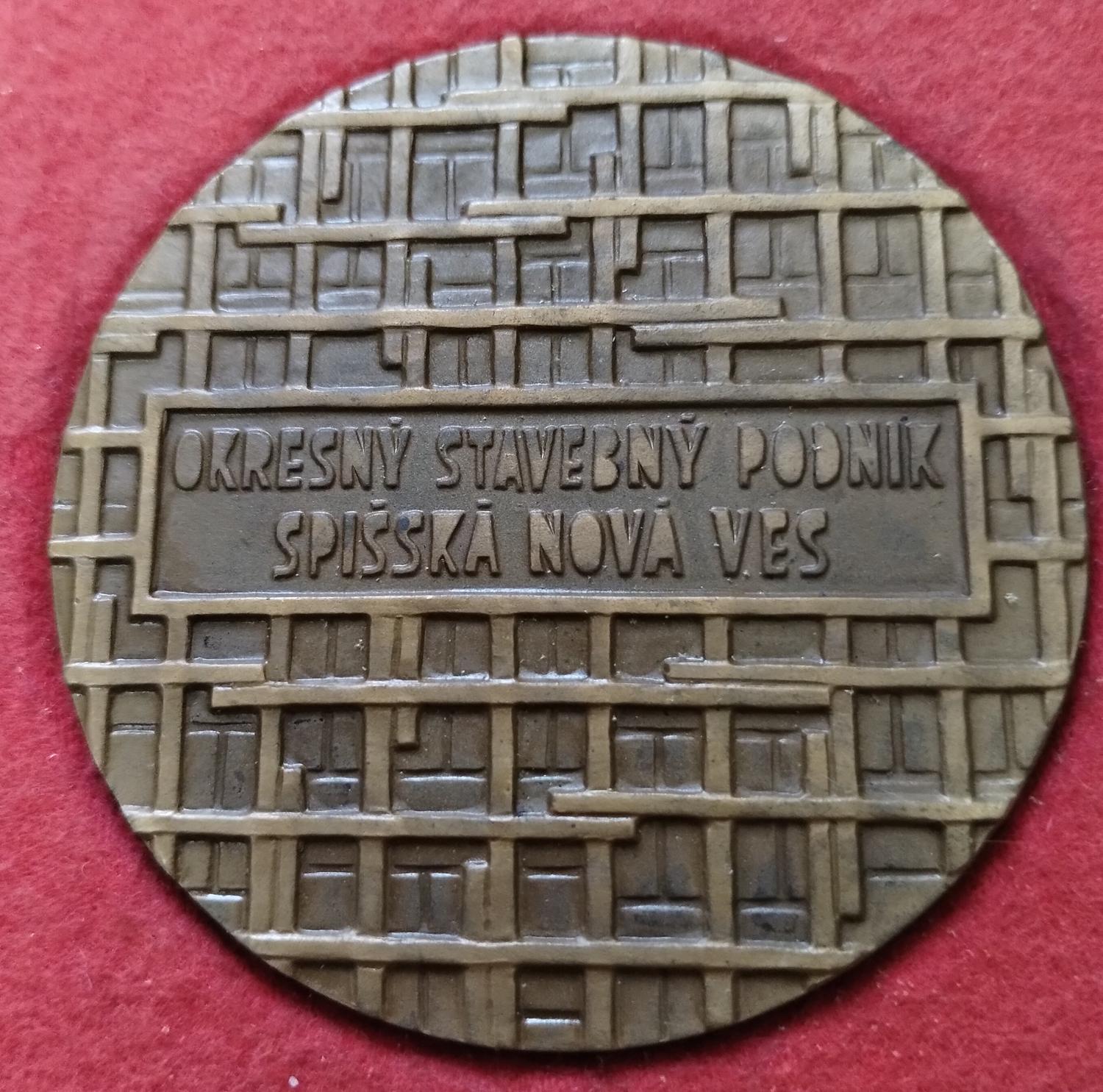 Predná strana - Okresný stavebný podnik Spišská nová Ves