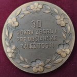 Zbory pre občianske záležitosti 30 výročie