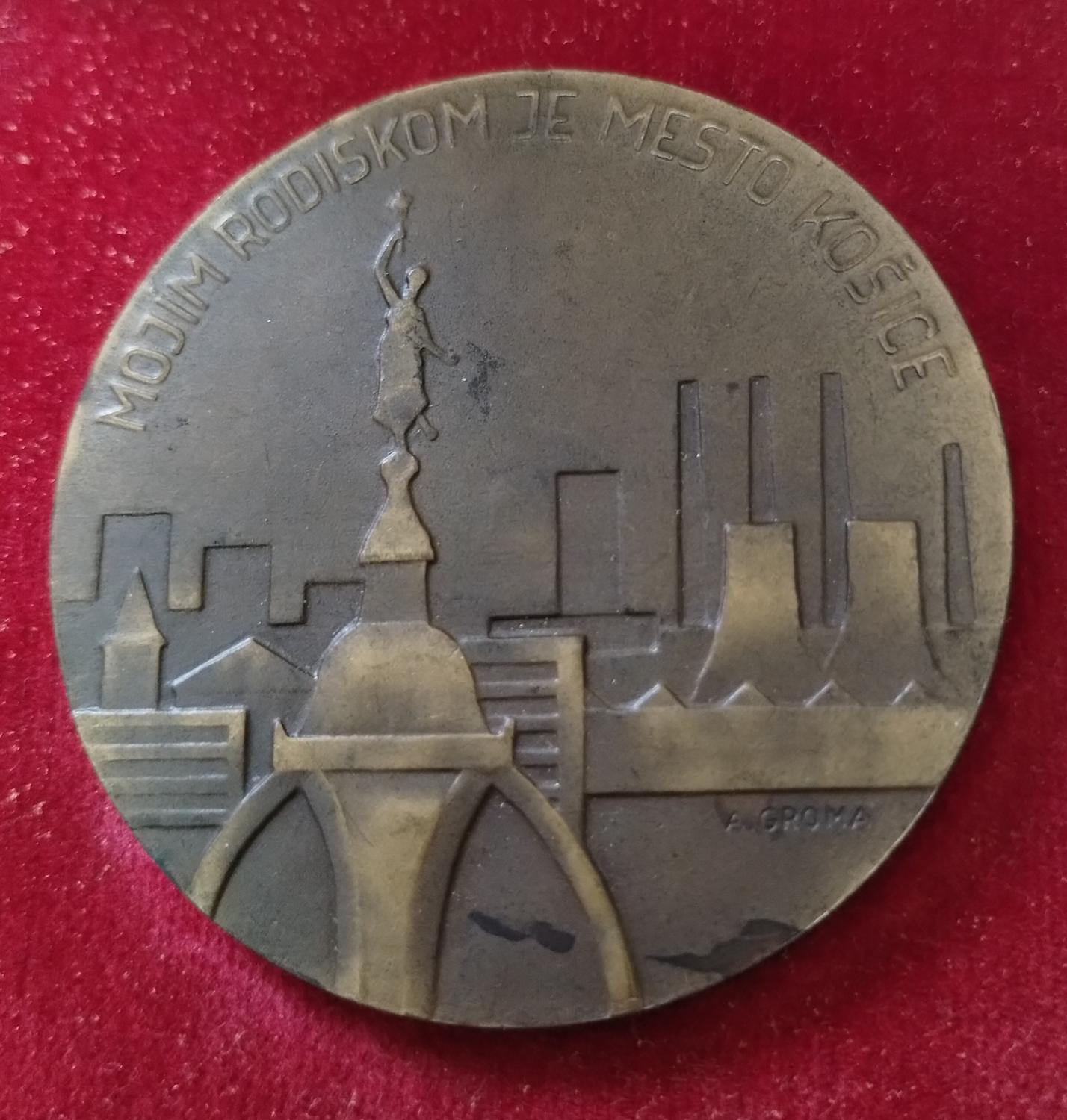 Predná strana - Mojim rodiskom je mesto Košice