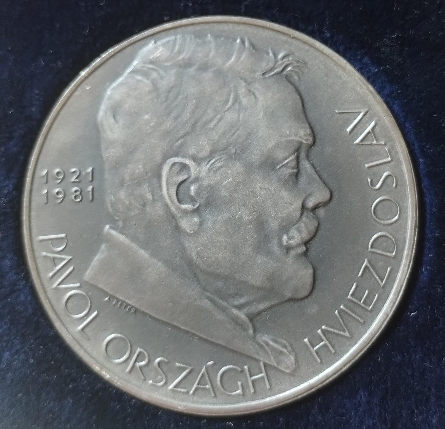 Predná strana - P.O. Hviezdoslav
