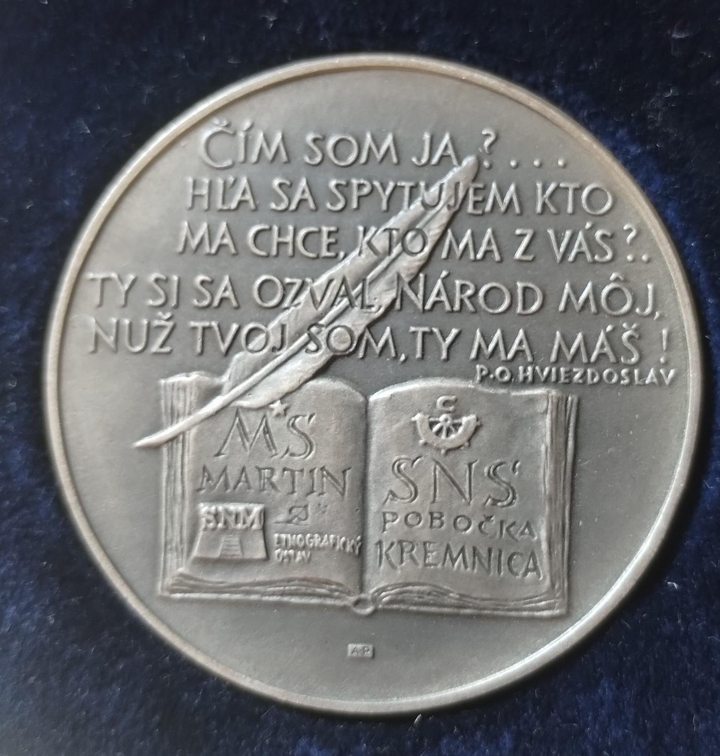 Zadná strana - P.O. Hviezdoslav