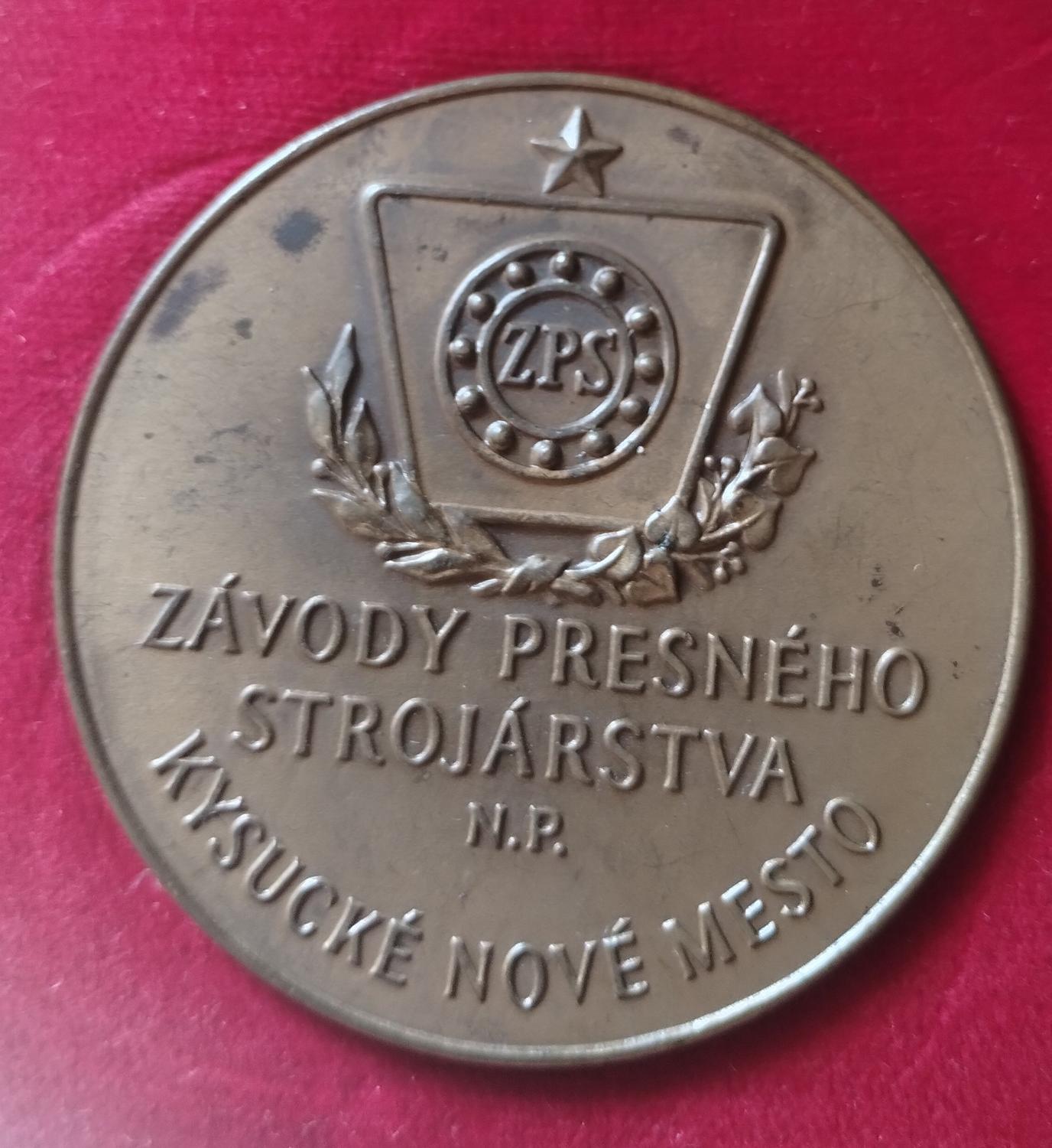 Zadná strana - Závody presného strojárstva Kysucké nové Mesto