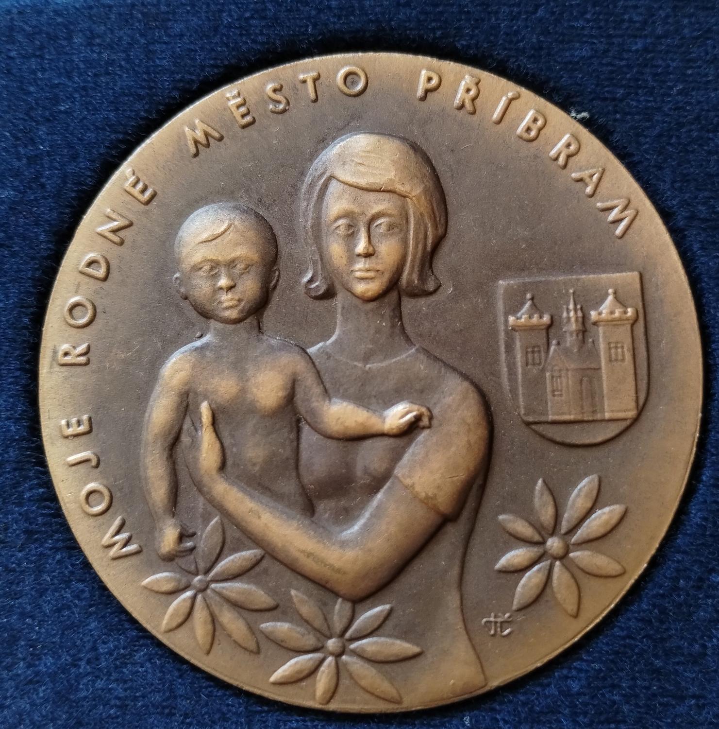 Predná strana - Příbram moje rodné mesto