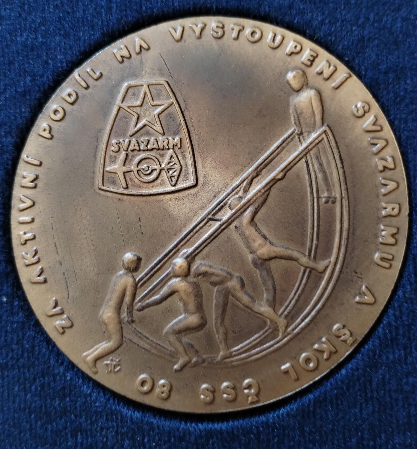 Zadná strana - Československá spartakiáda 80´