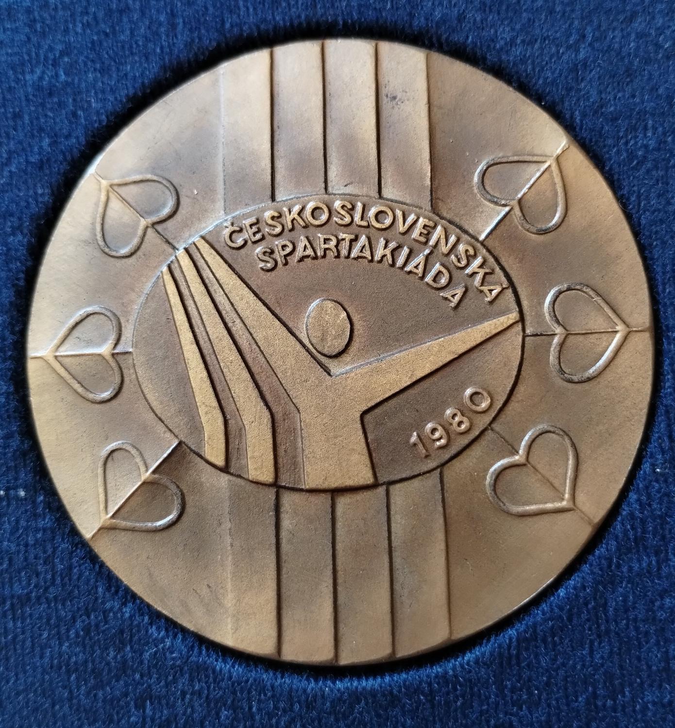 Predná strana - Československá spartakiáda 80´