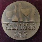 Tatrasklo Clara  Utekáč 200 rokov