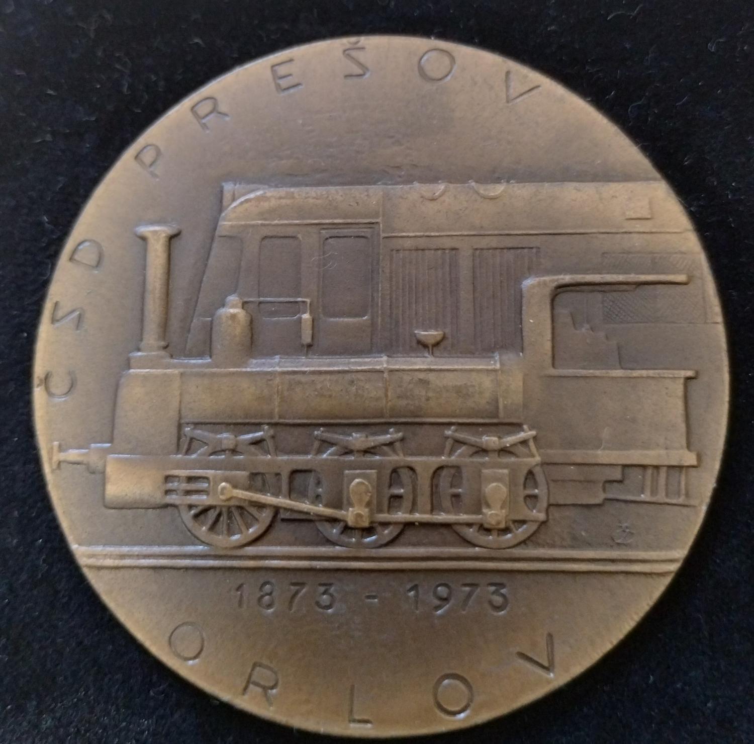 Predná strana - ČSD Prešov-Orlov