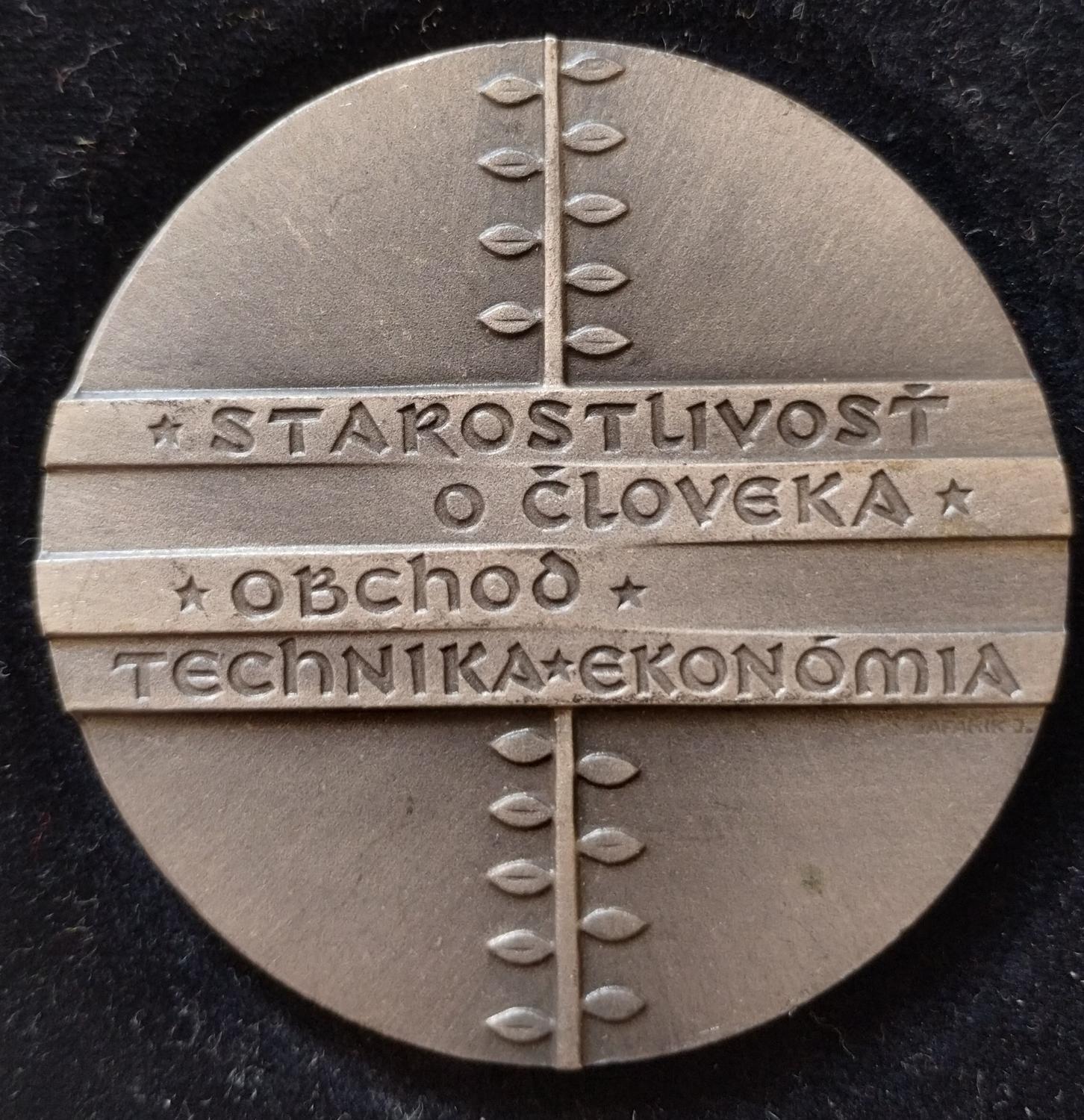 Zadná strana - Cena Považských strojární