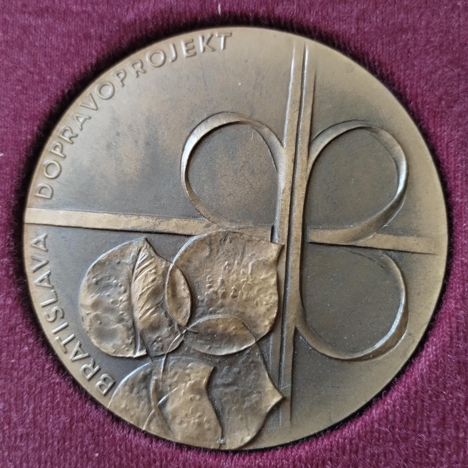 Predná strana - Dopravoprojekt Bratislava 25 výročie