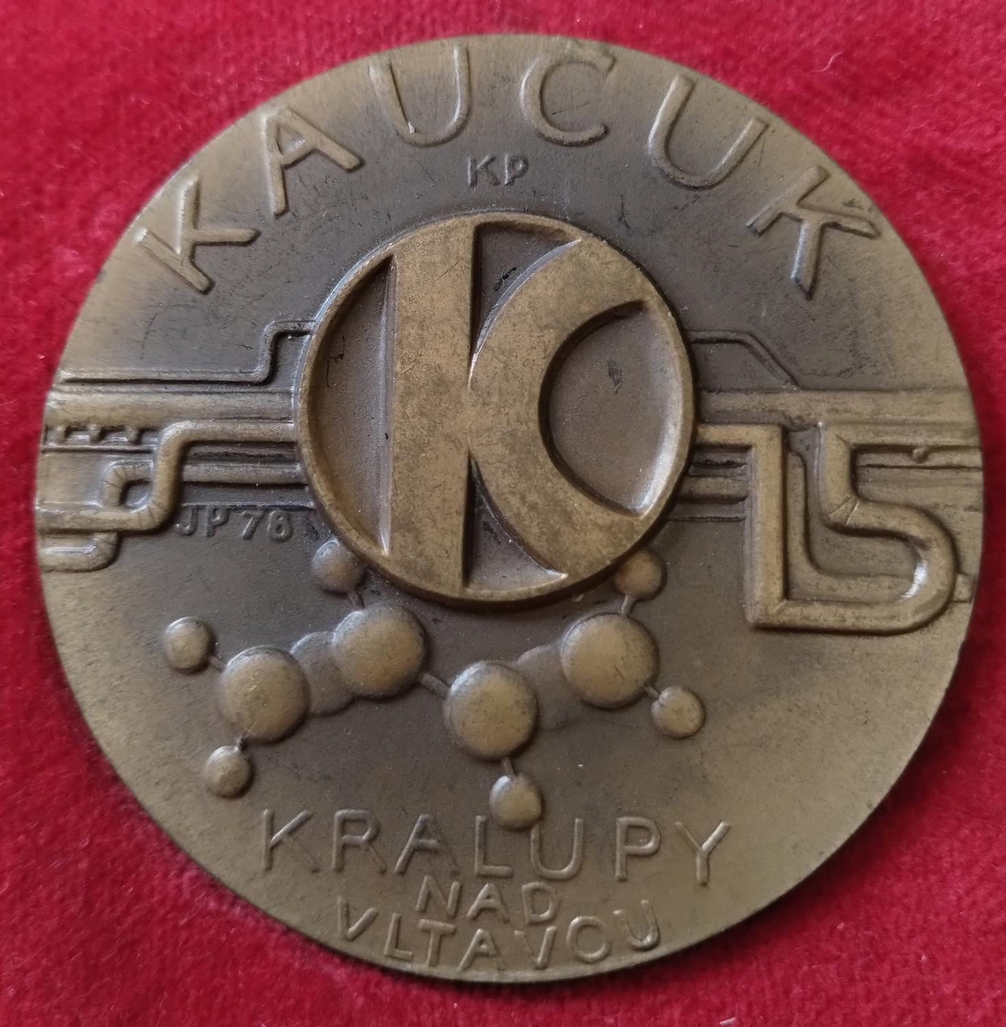 Predná strana - Kaučuk Kralupy nad Vltavou