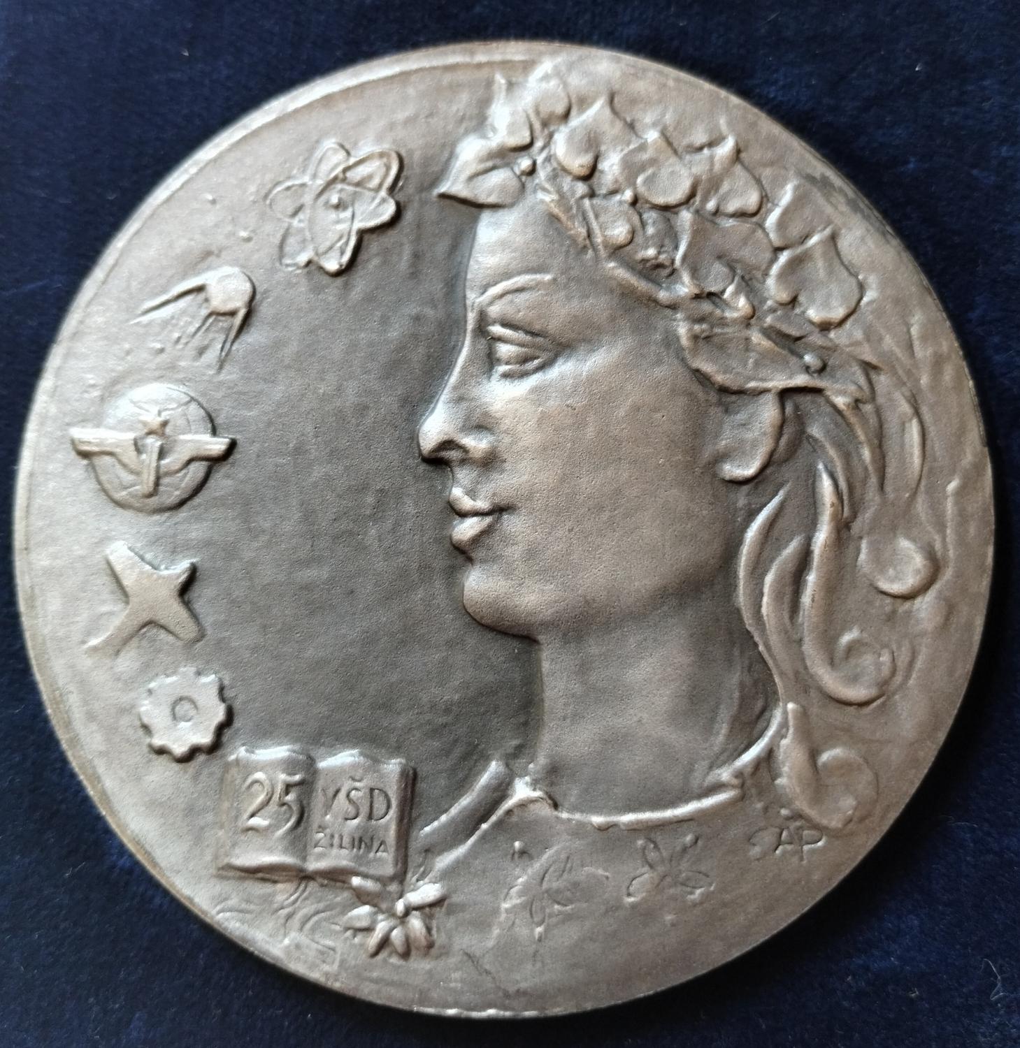 Predná strana - Vysoká škola dopravná Žilina 25 výročie