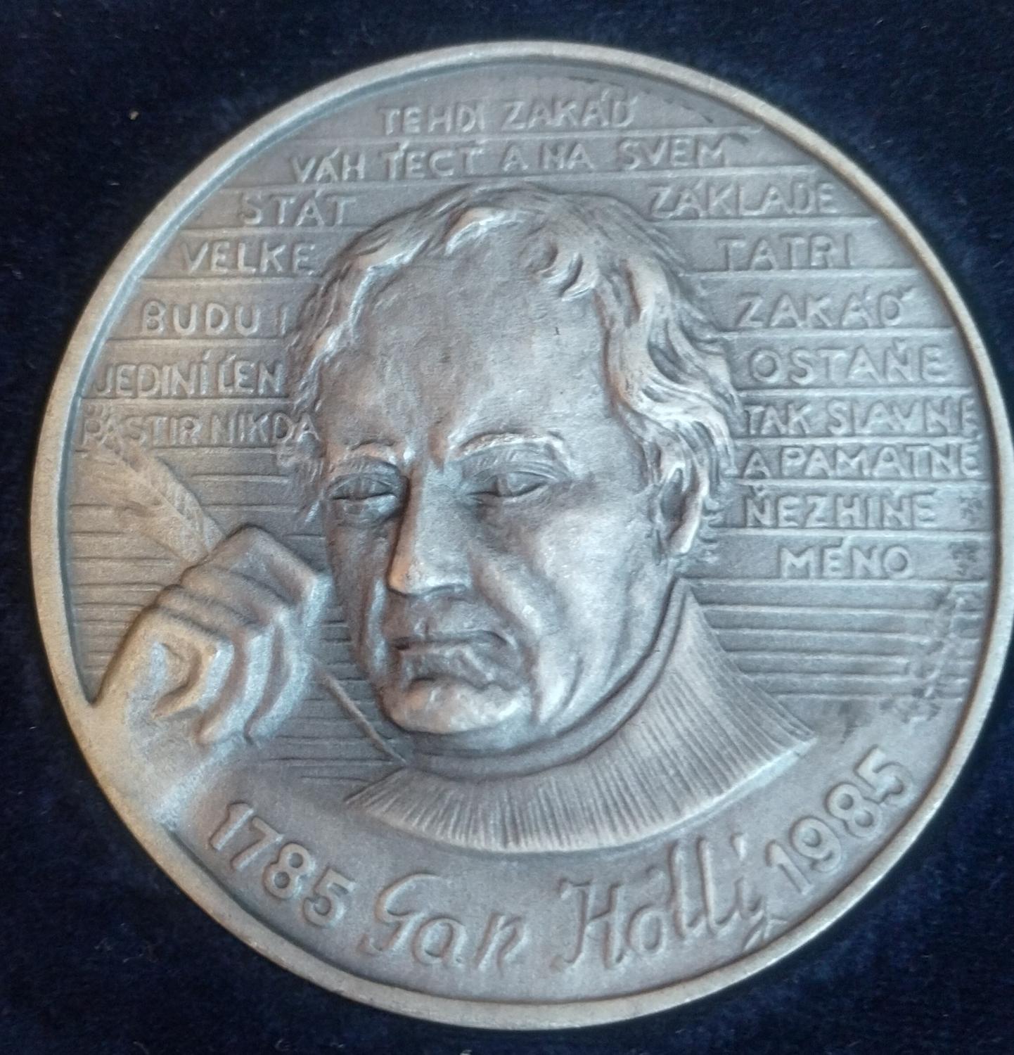 Predná strana - Ján Hollý