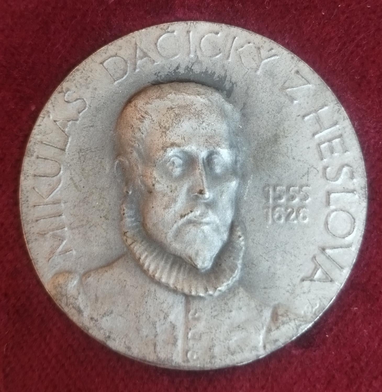 Predná strana - Mikuláš Dačický z Heslova