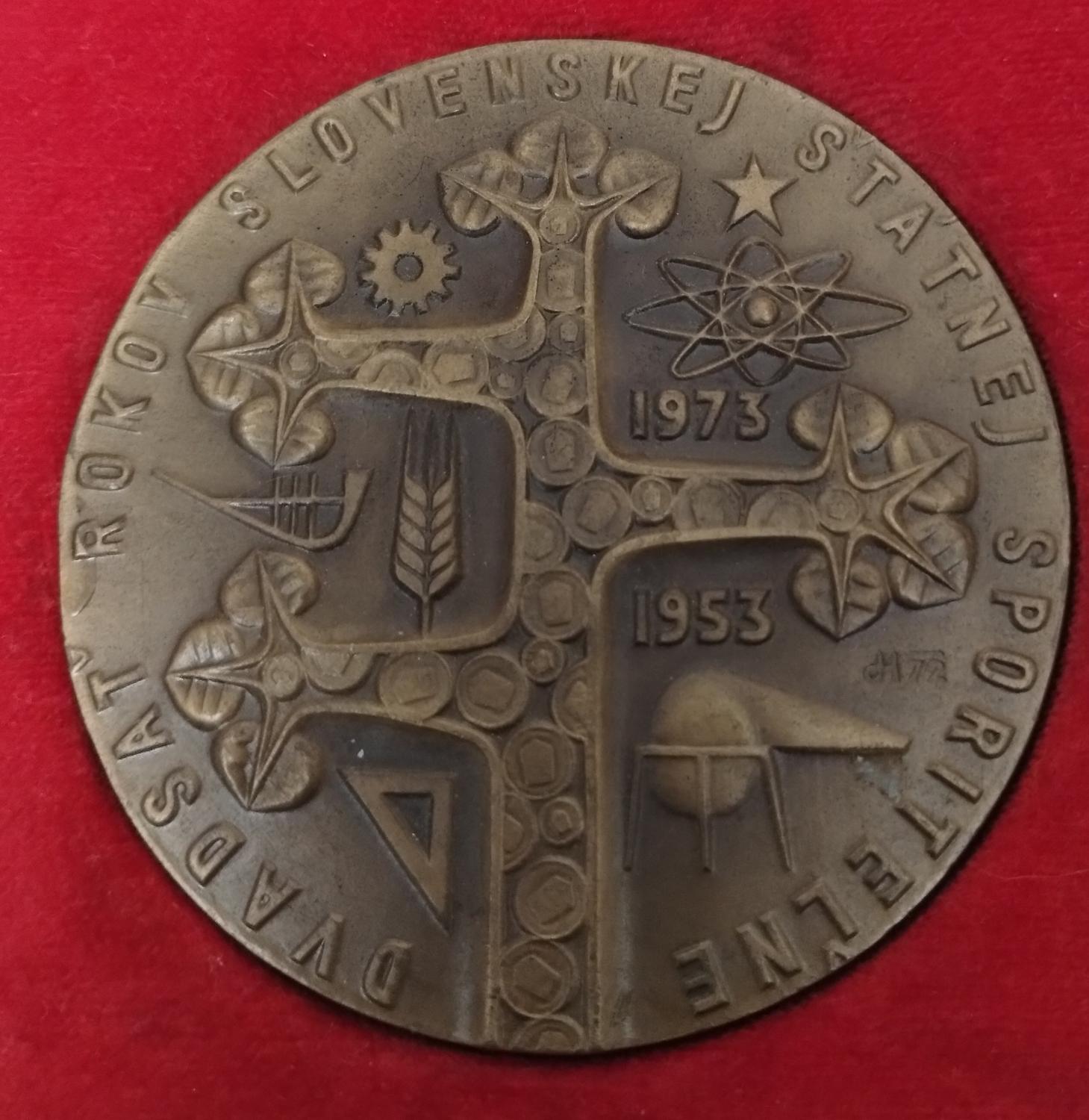 Predná strana - Slovenská štátna sporitelňa 20 rokov