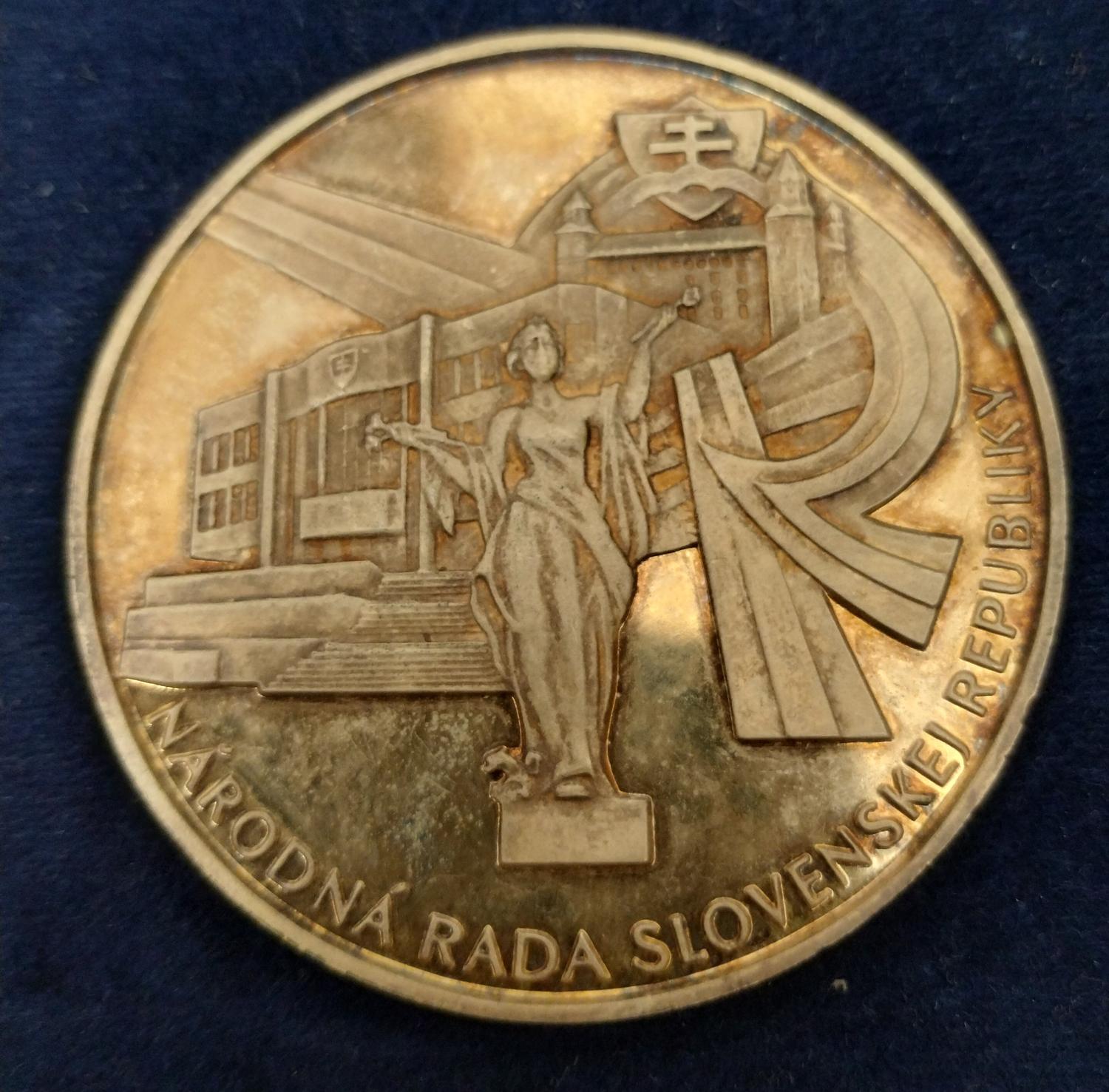 Predná strana - NRSR 160 výročie