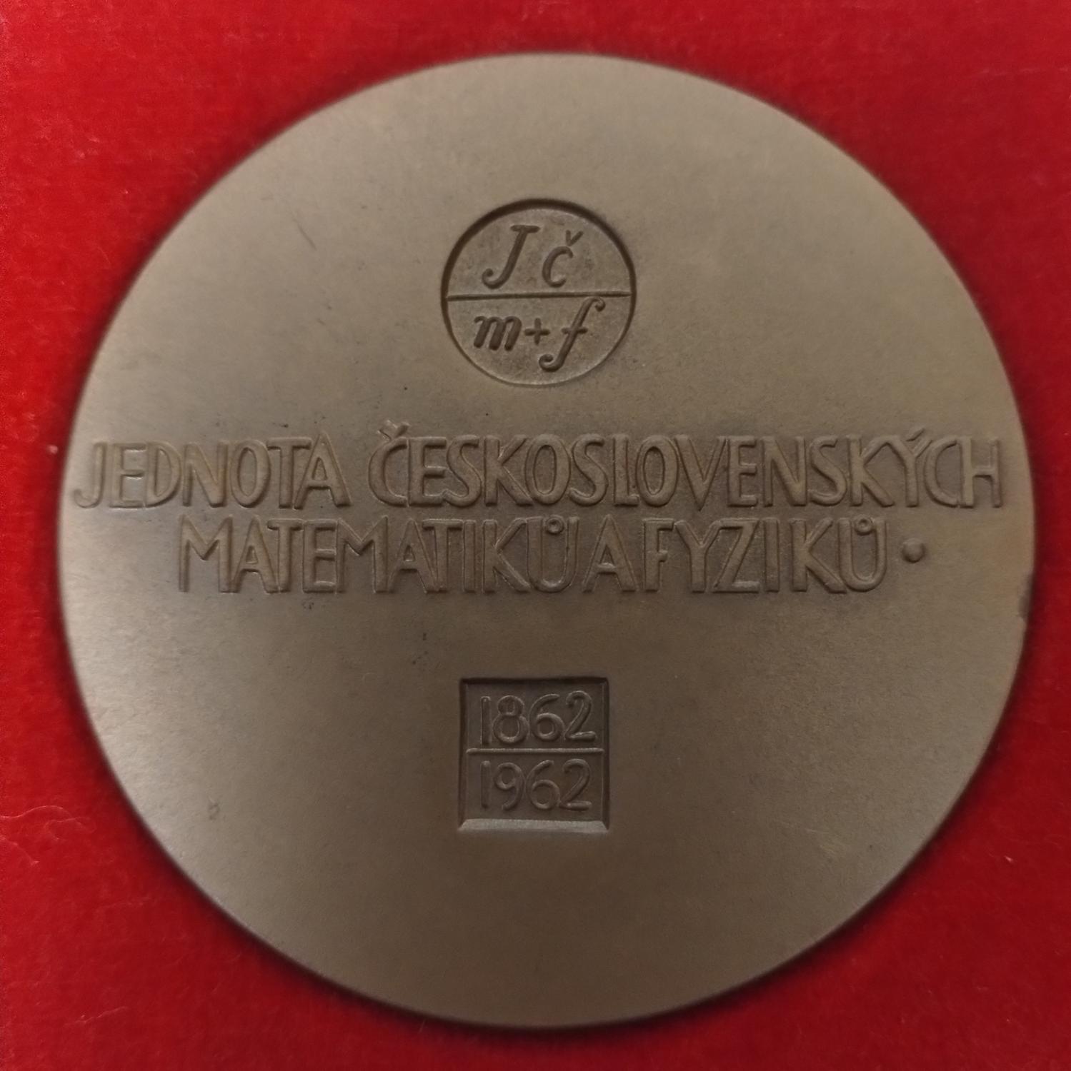 Zadná strana - Jednota Československých matematikov a fyzikov