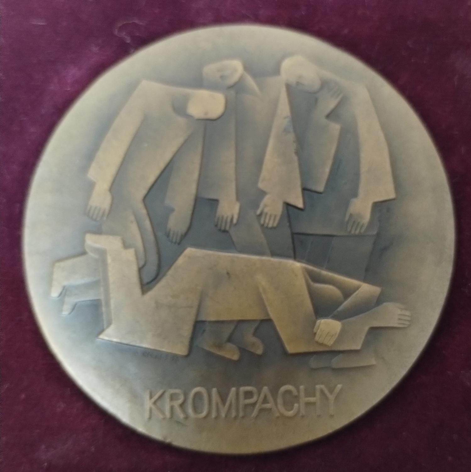 Zadná strana - Krompašská vzbura 50 výročie