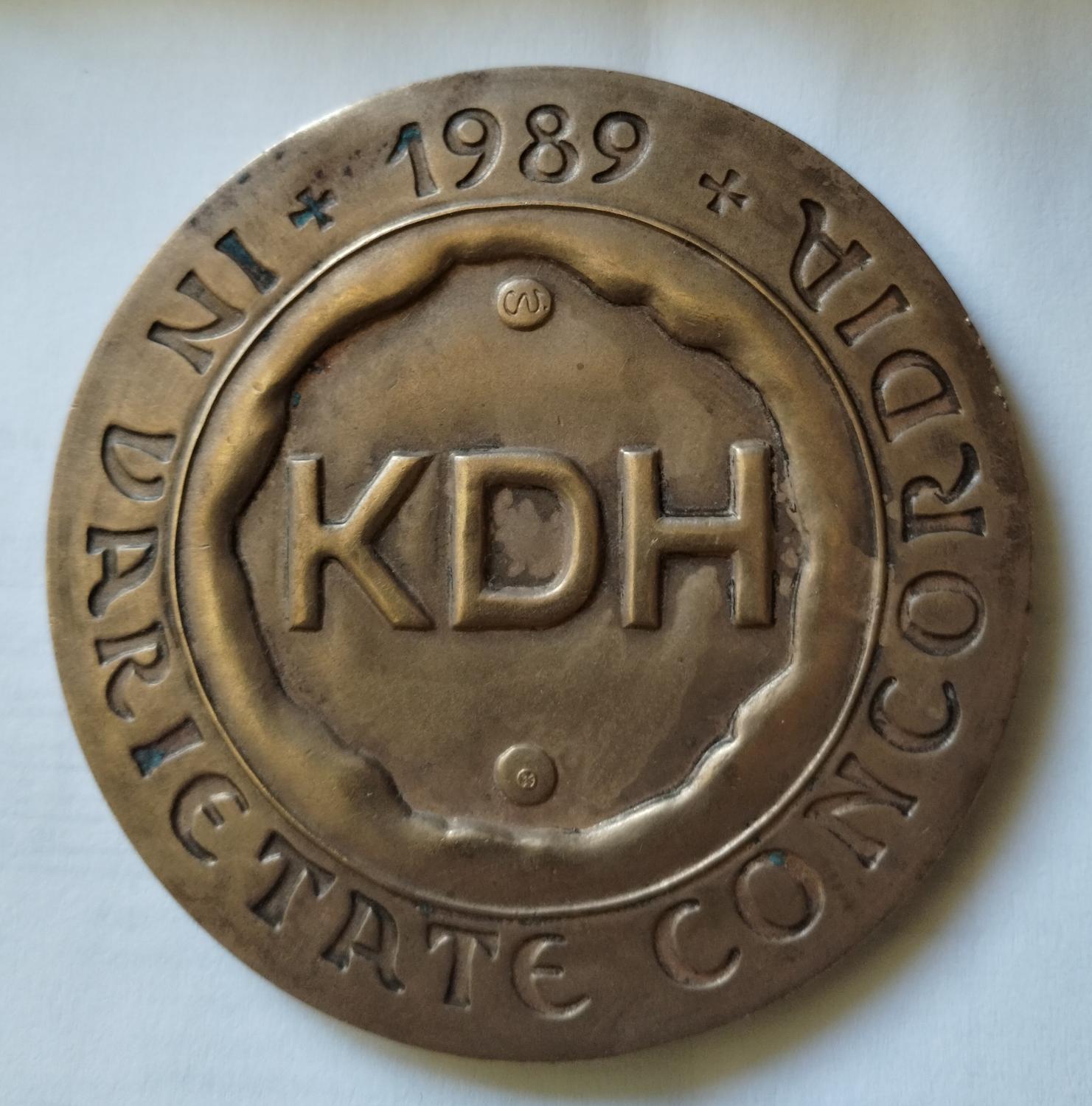 Zadná strana - KDH 20 výročie