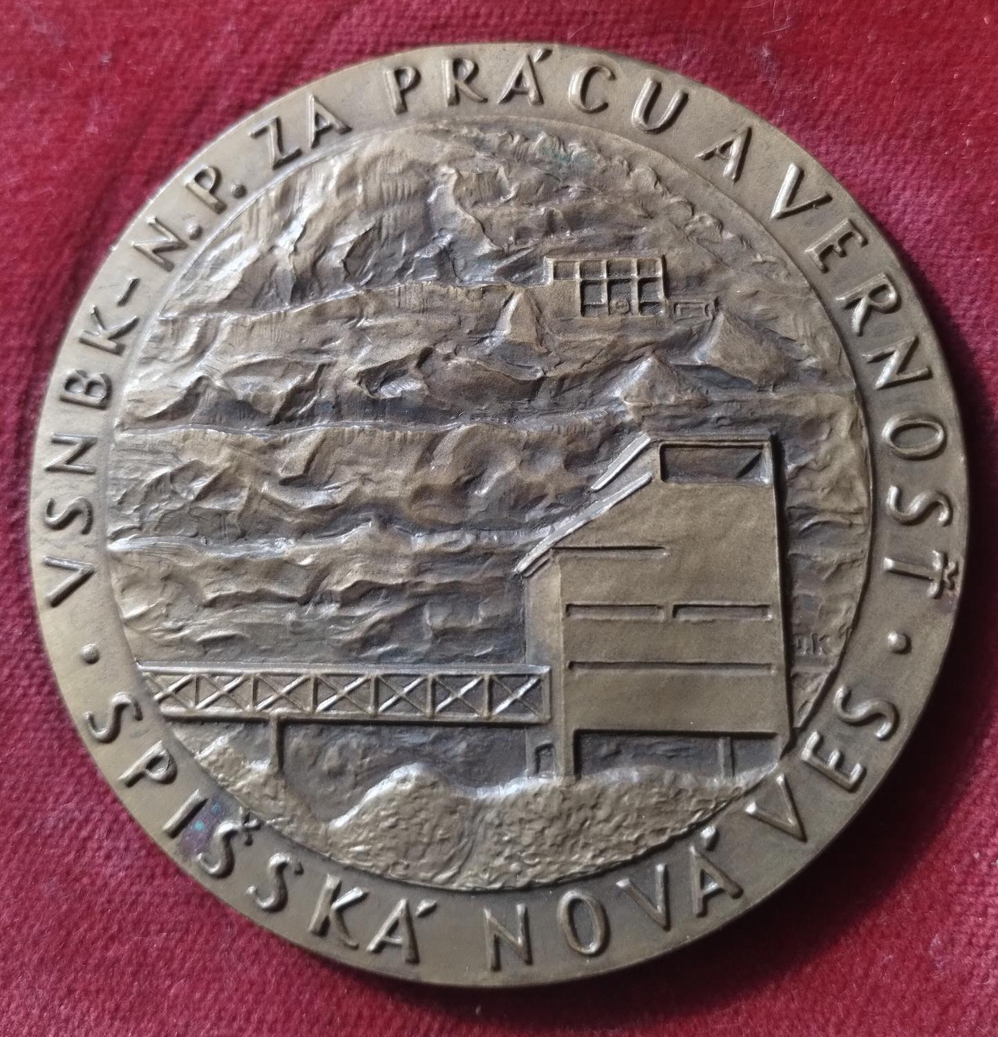 Predná strana - VSNBK n.p. Spišská Nová Ves