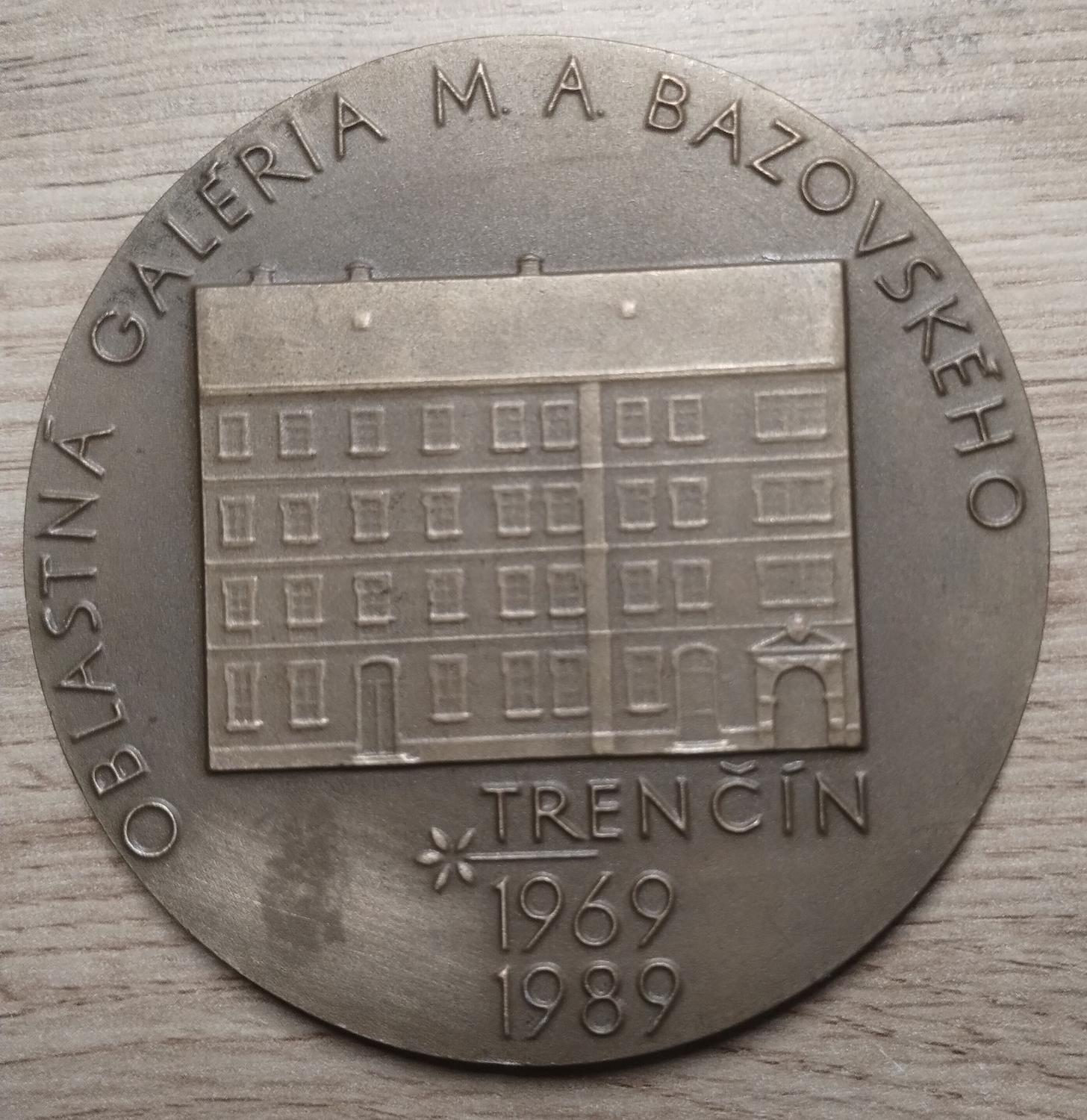Zadná strana - Národný umelec M.A.Bazovský