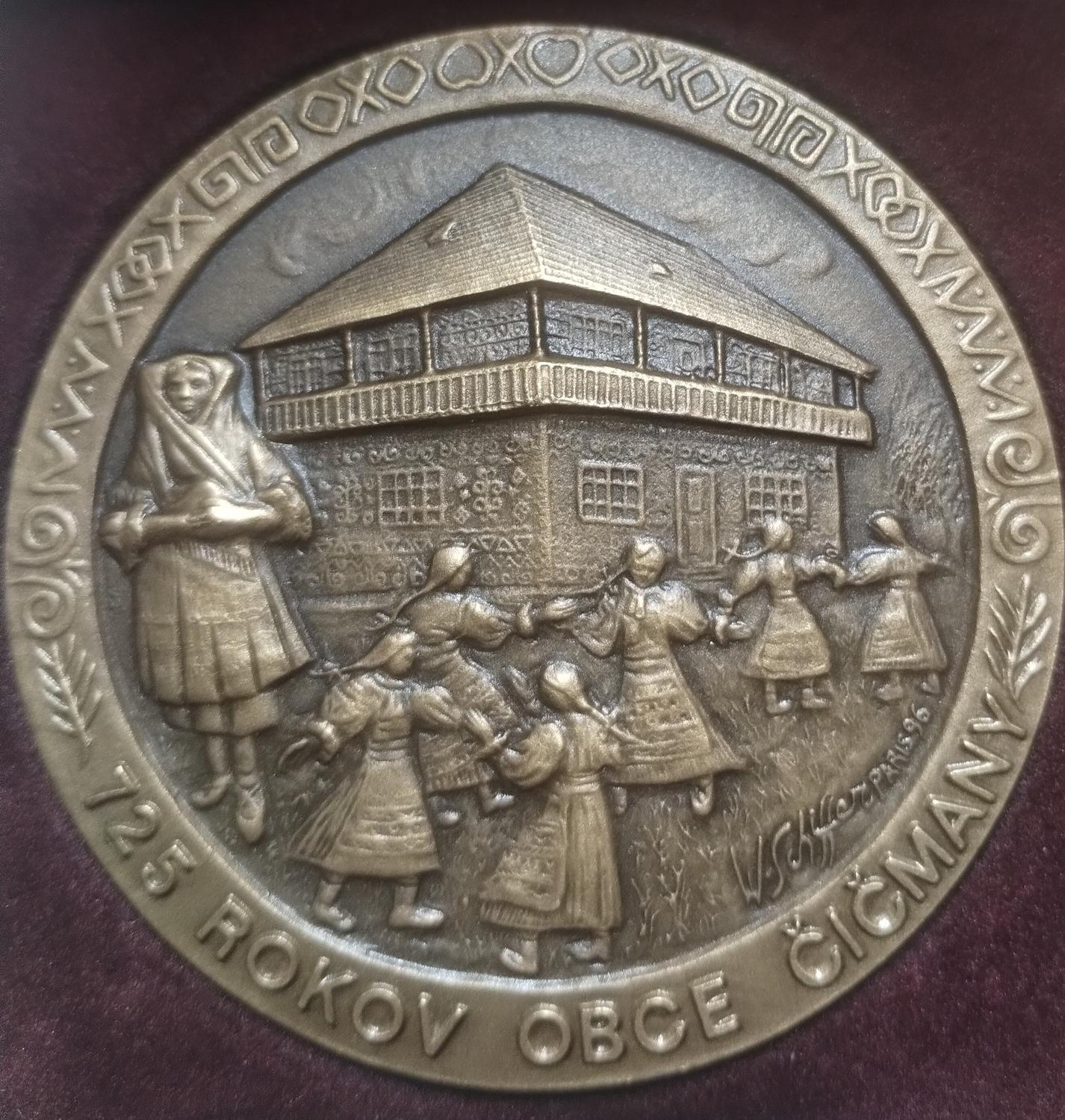 Predná strana - Čičmany 725 rokov