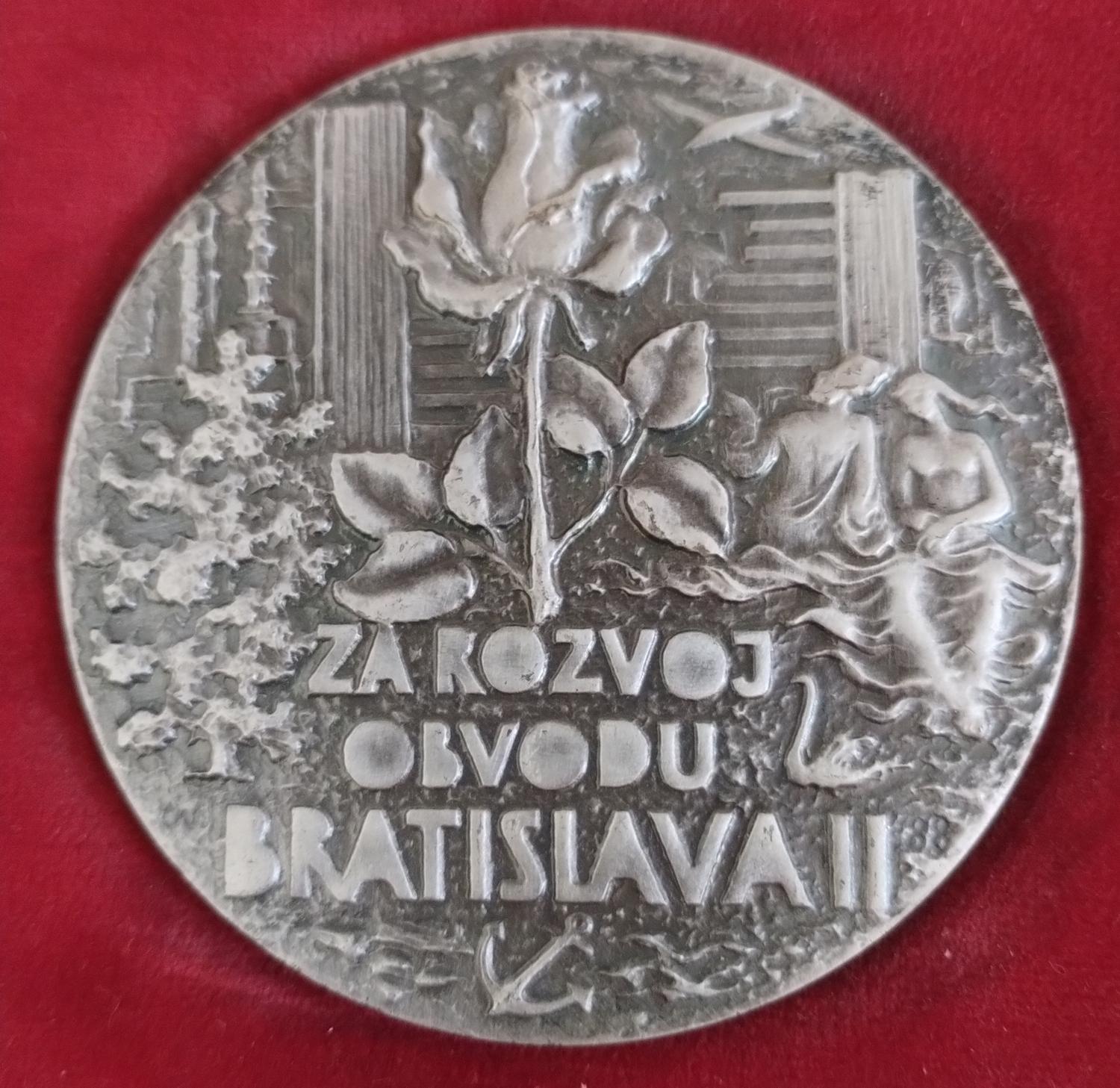 Predná strana - Za rozvoj obvodu Bratislava II