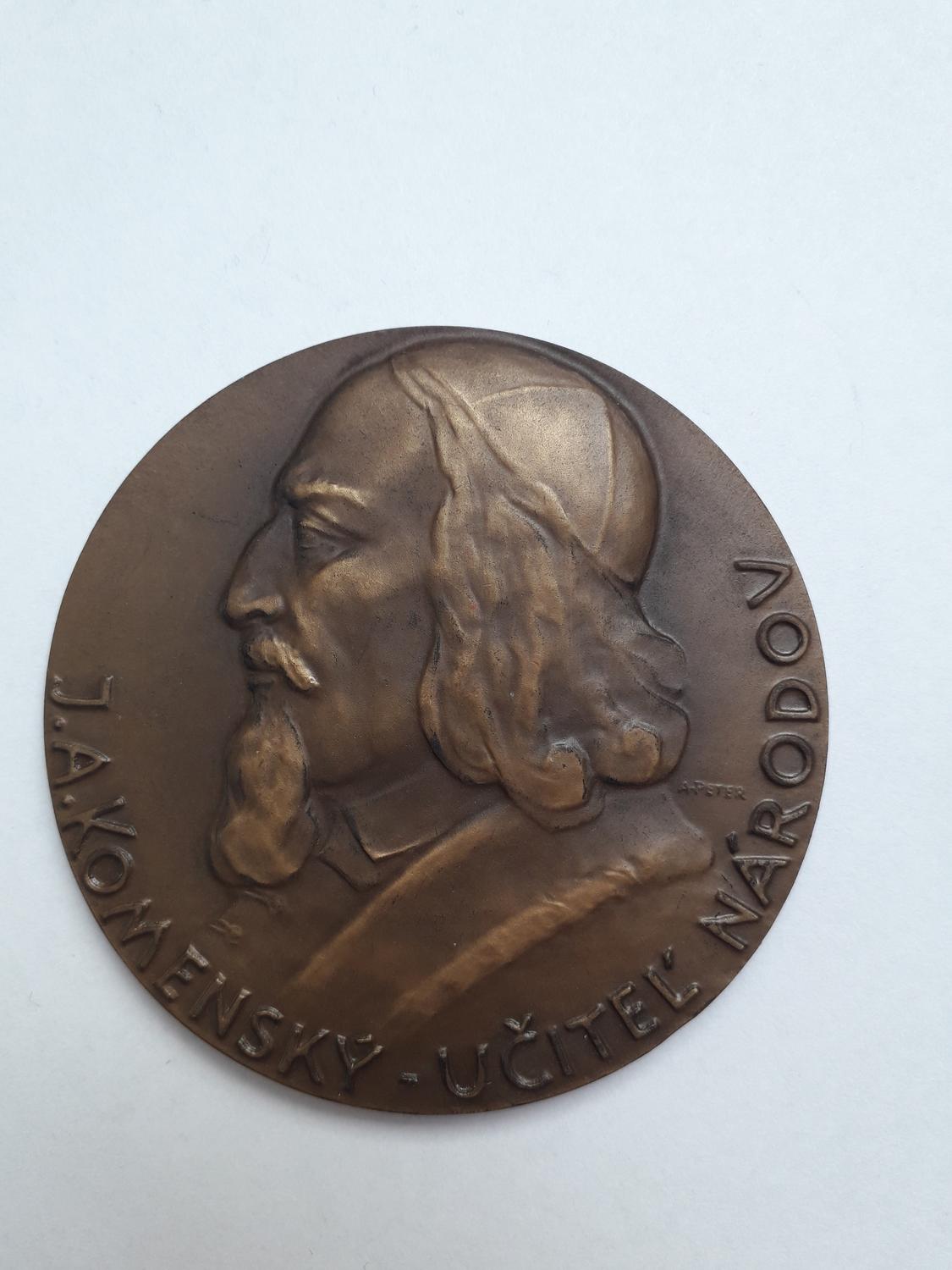 Predná strana - J.A.Komenský