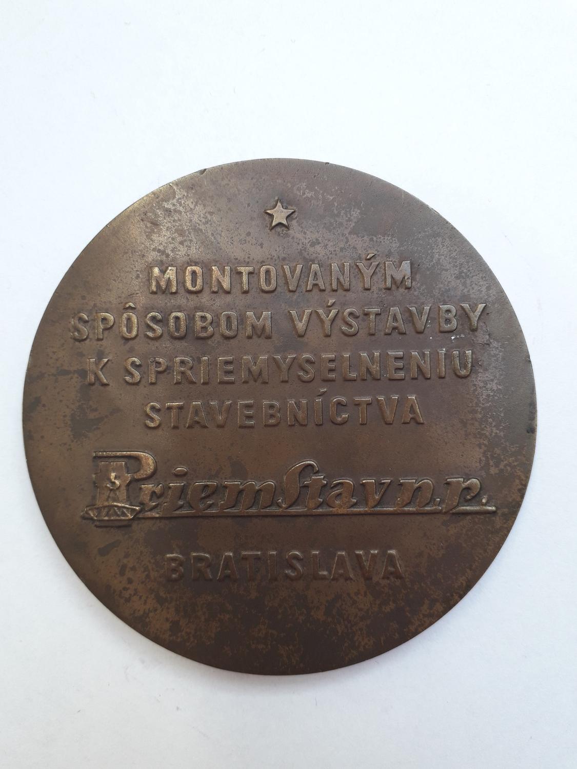 Zadná strana - Priemstav Bratislava