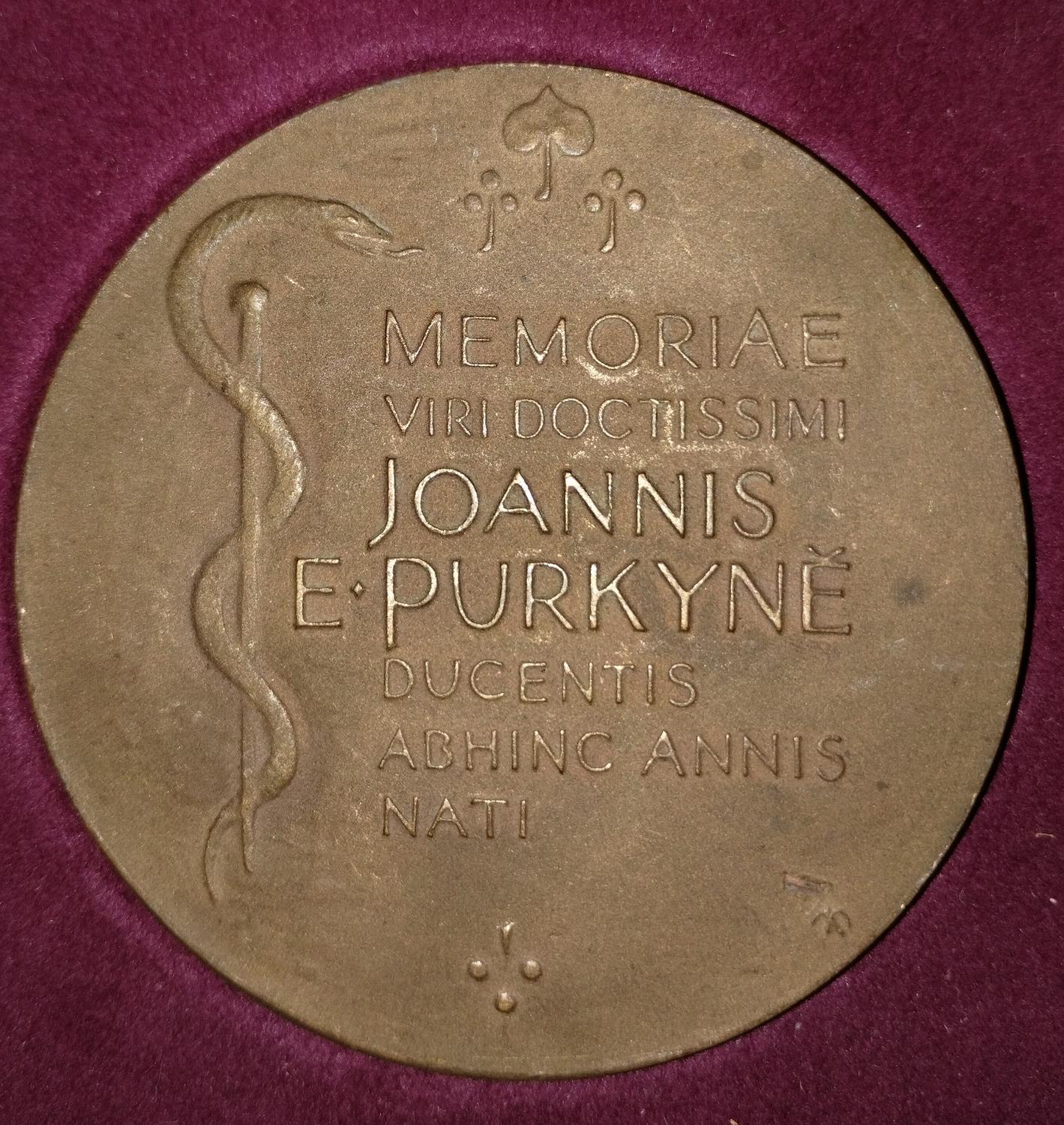 Zadná strana - Jan E. Purkyně