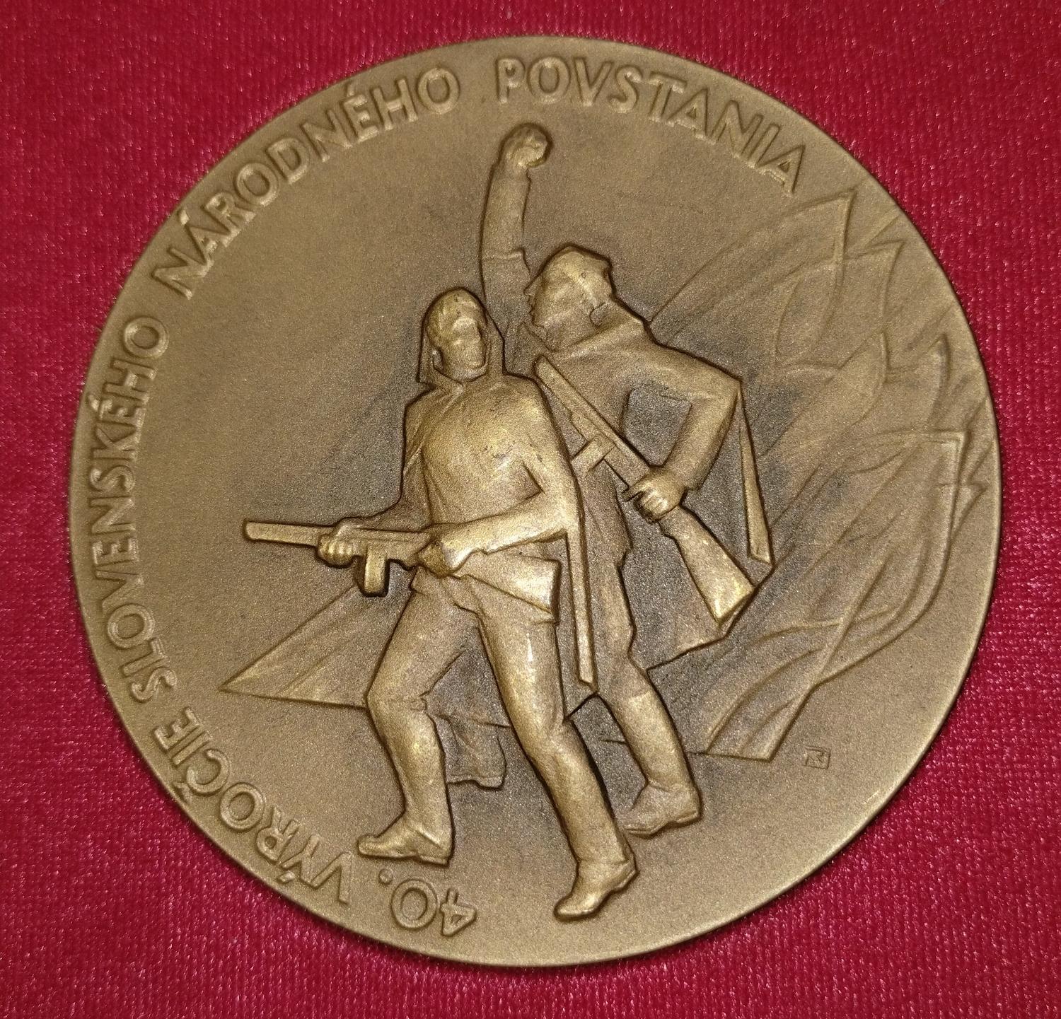 Predná strana - SNP 40 výročie